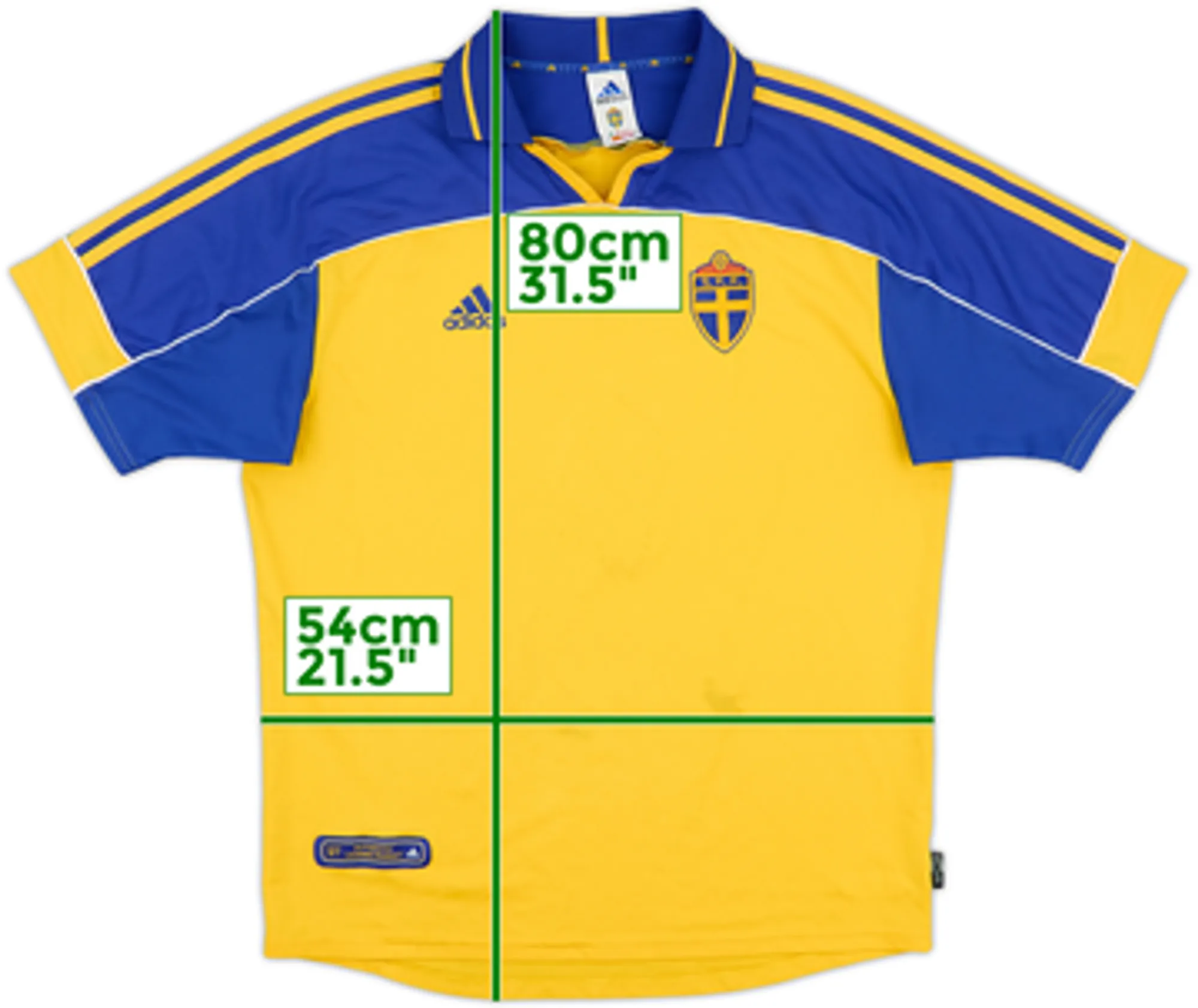 2000-02 Sweden Home Shirt - 5/10 - (L)