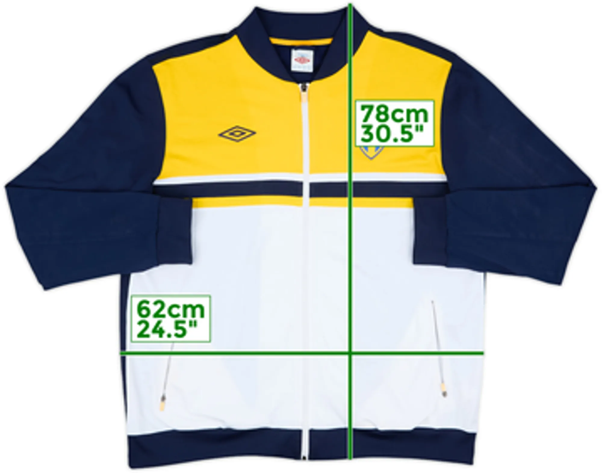 2012-13 Sweden Umbro Track Jacket - 8/10 - (M)