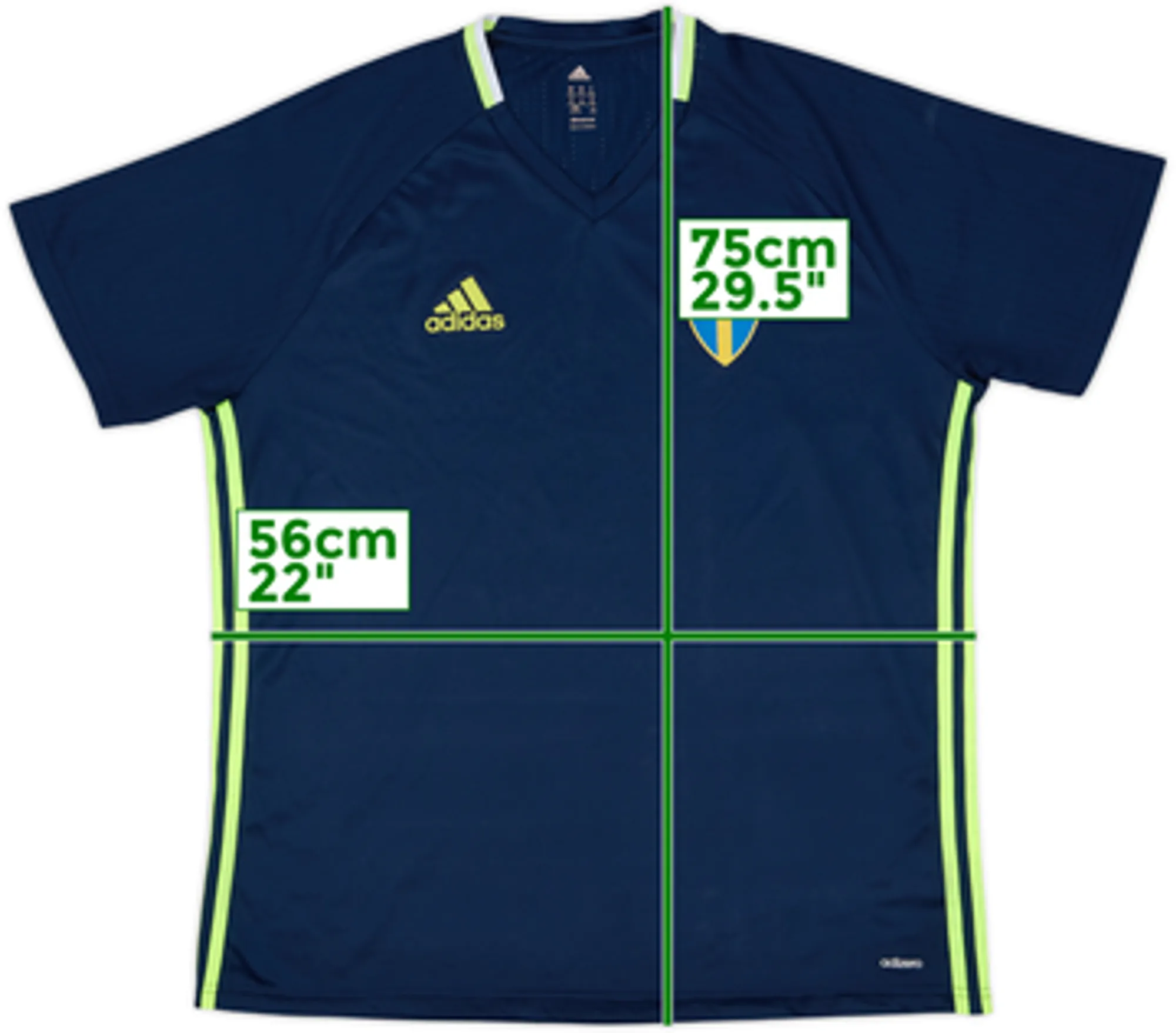 2016-17 Sweden adidas Training Shirt - 9/10 - (XL)