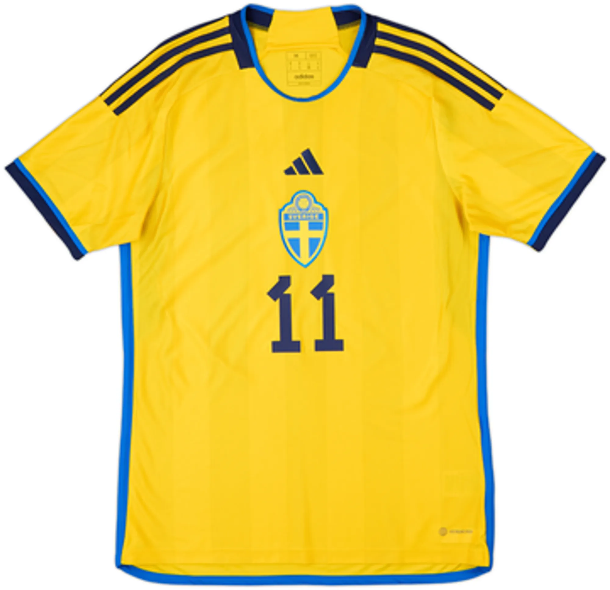 2022-23 Sweden Home Shirt Ibrahimovic #11 - 10/10 - (M)