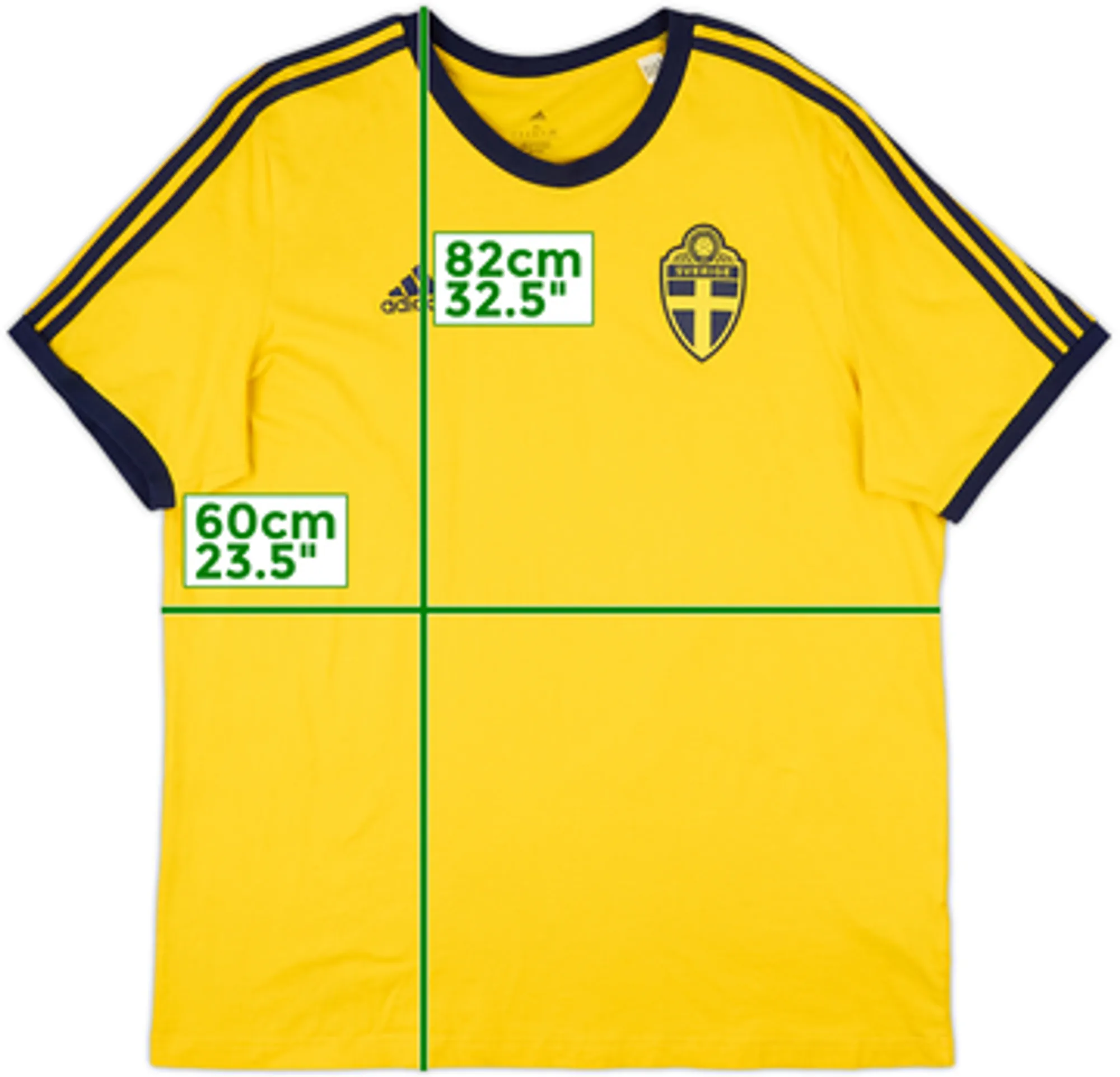 2022-23 Sweden adidas Cotton Tee - 8/10 - (XL)