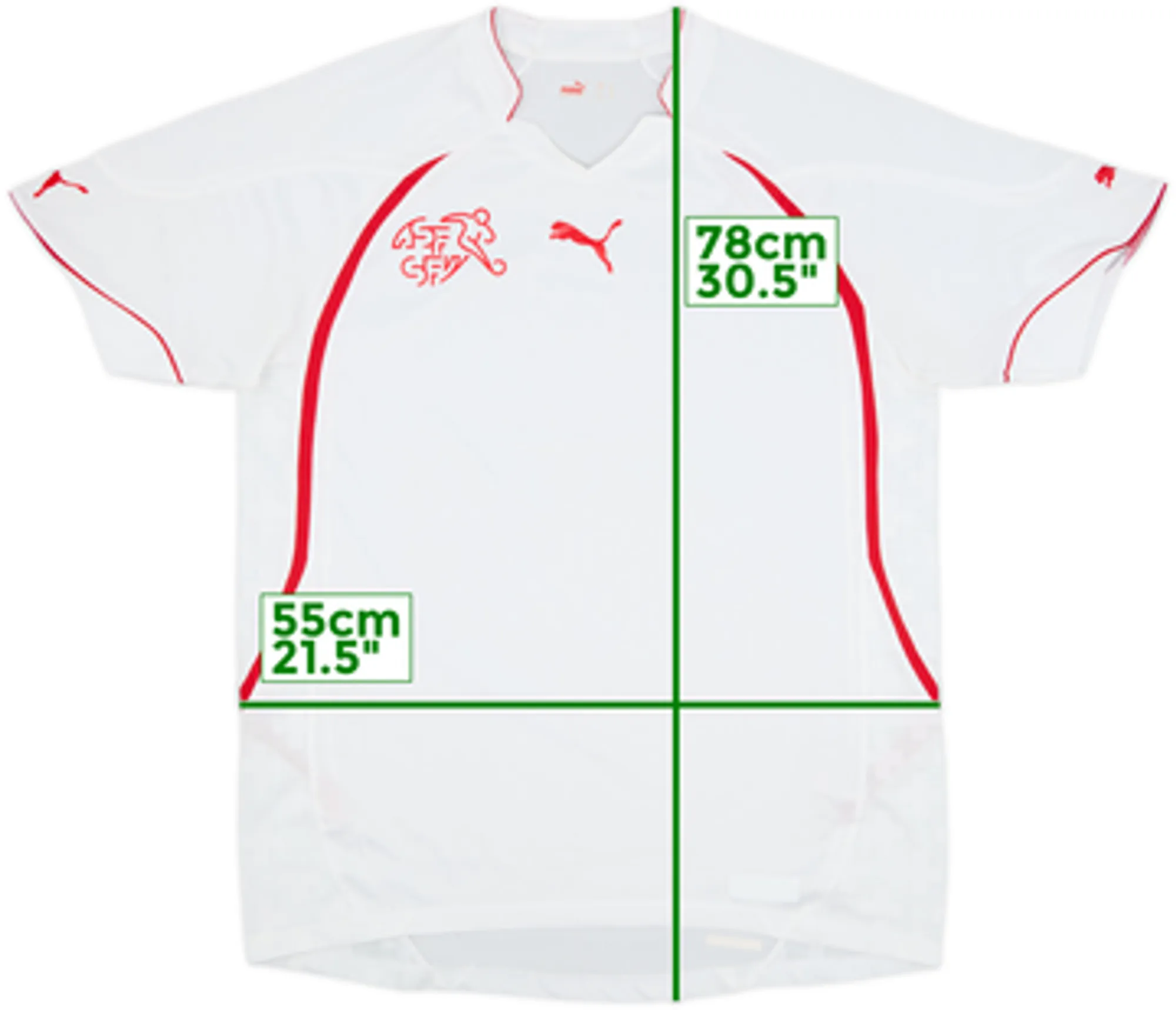 2010-11 Switzerland Authentic Away Shirt - 9/10 - (L)