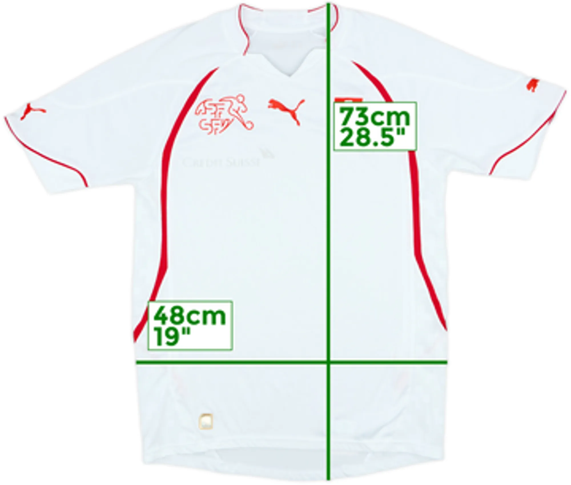 2010-11 Switzerland Away Shirt - 6/10 - (S)