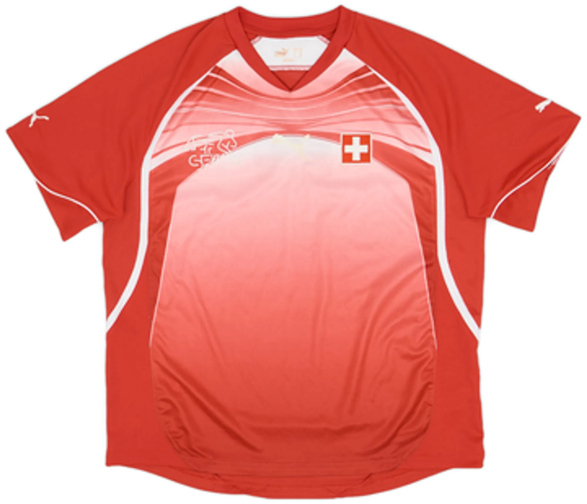 2010-12 Switzerland Puma Training Shirt - 8/10 - (XL)