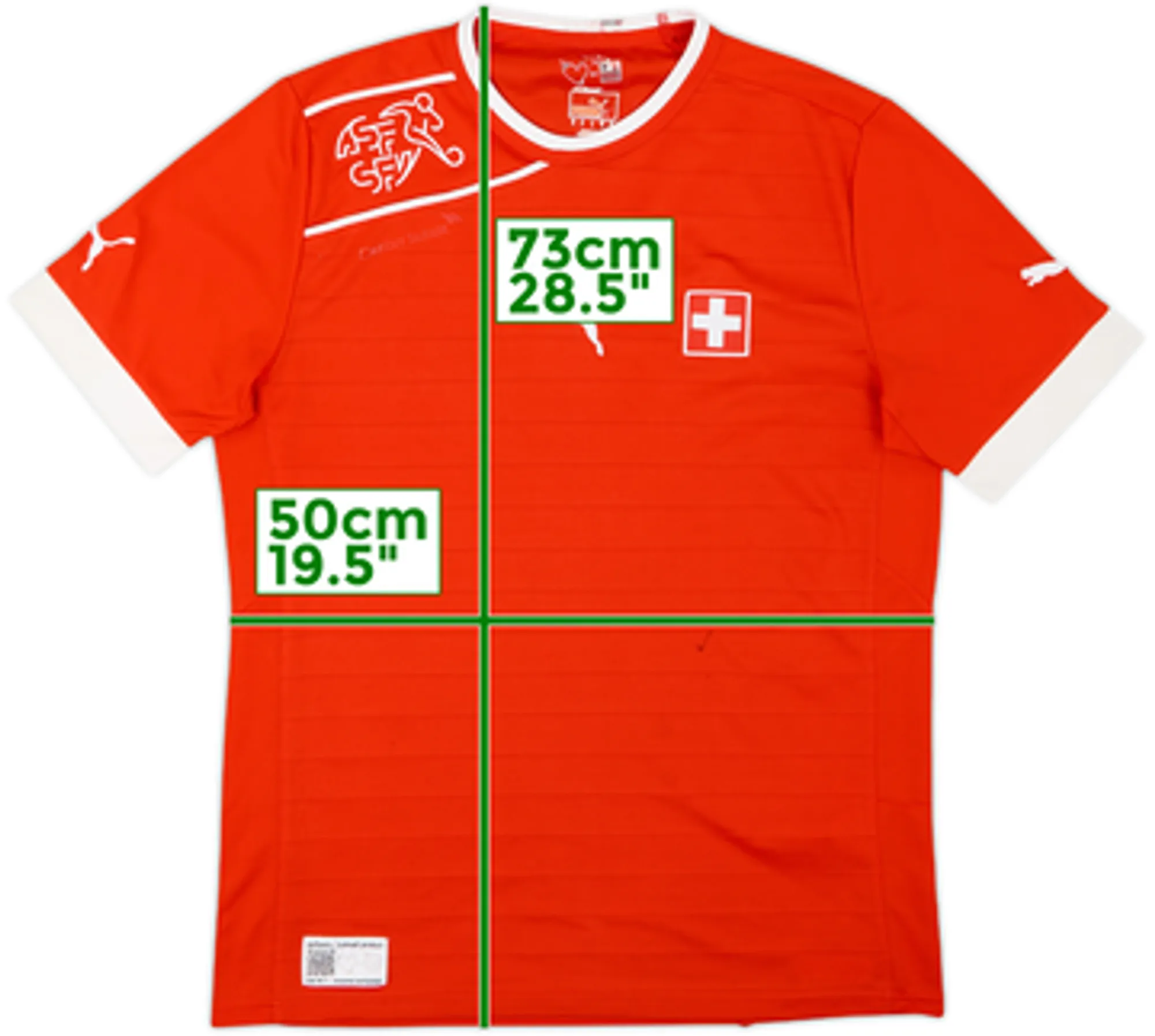 2012-13 Switzerland Home Shirt - 5/10 - (L)