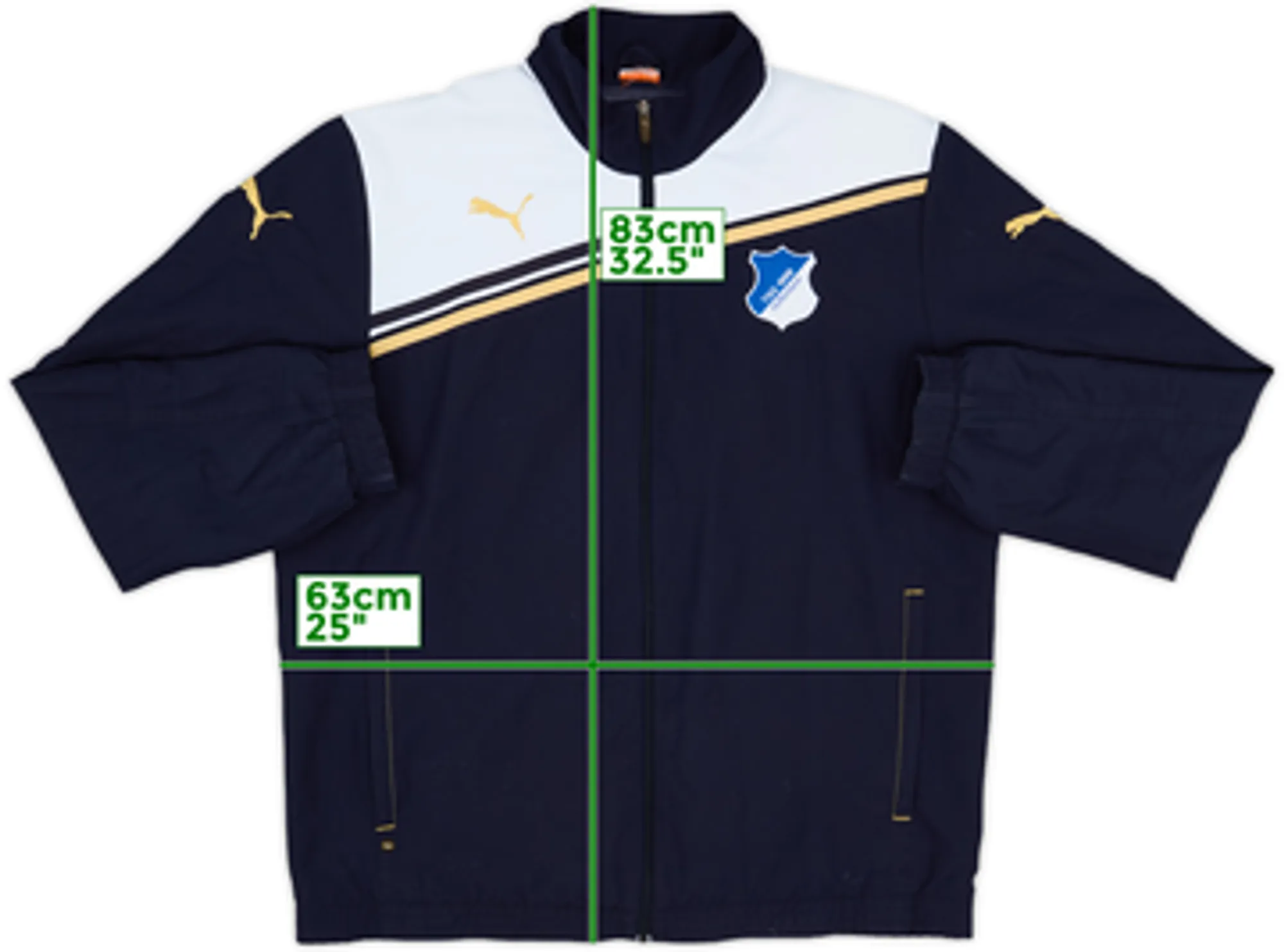 2011-12 Hoffenheim Puma Track Jacket - 8/10 - (XL)