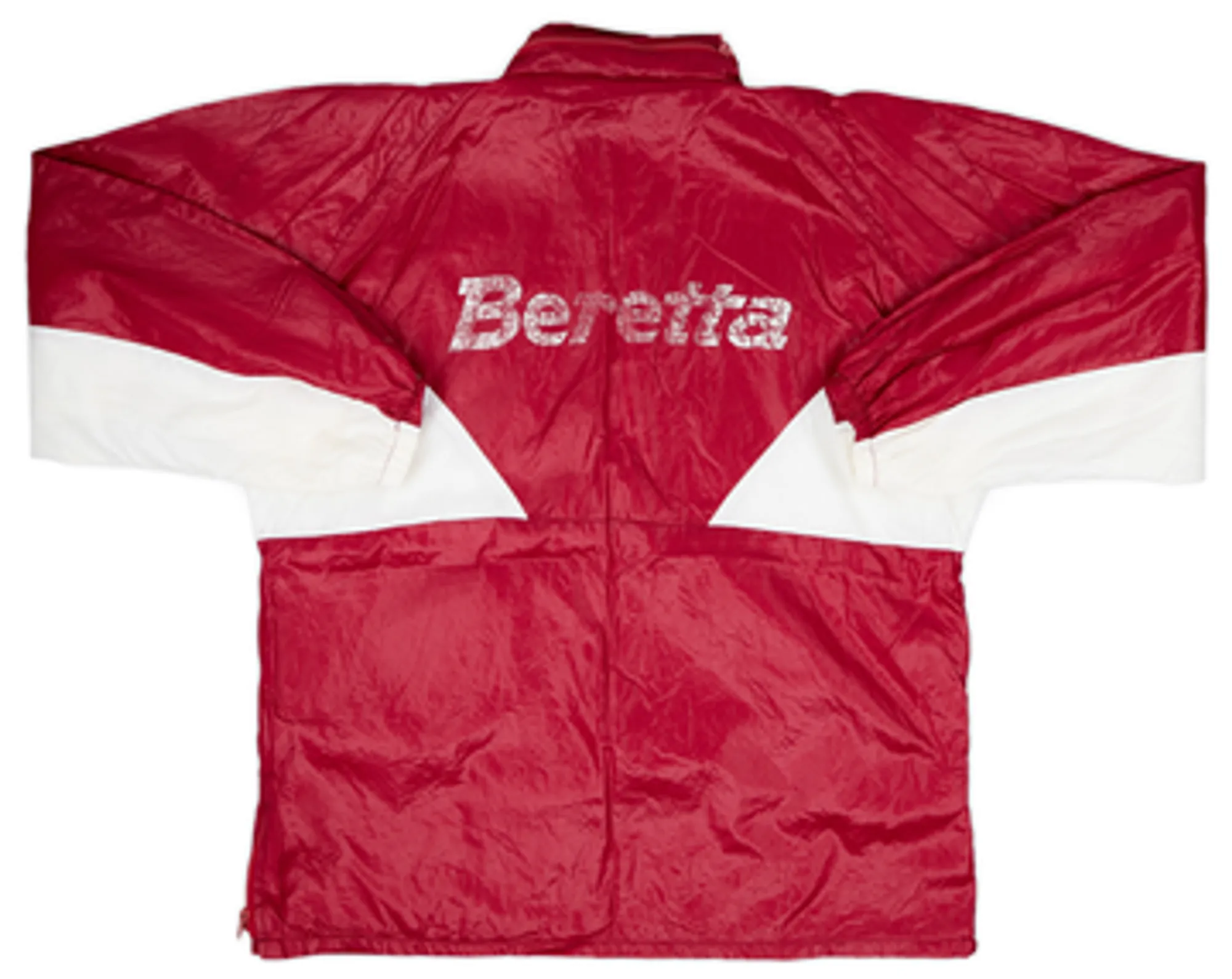 1991-92 Torino ABM 1/2 Zip Hooded Rain Jacket - 6/10 - (XL)
