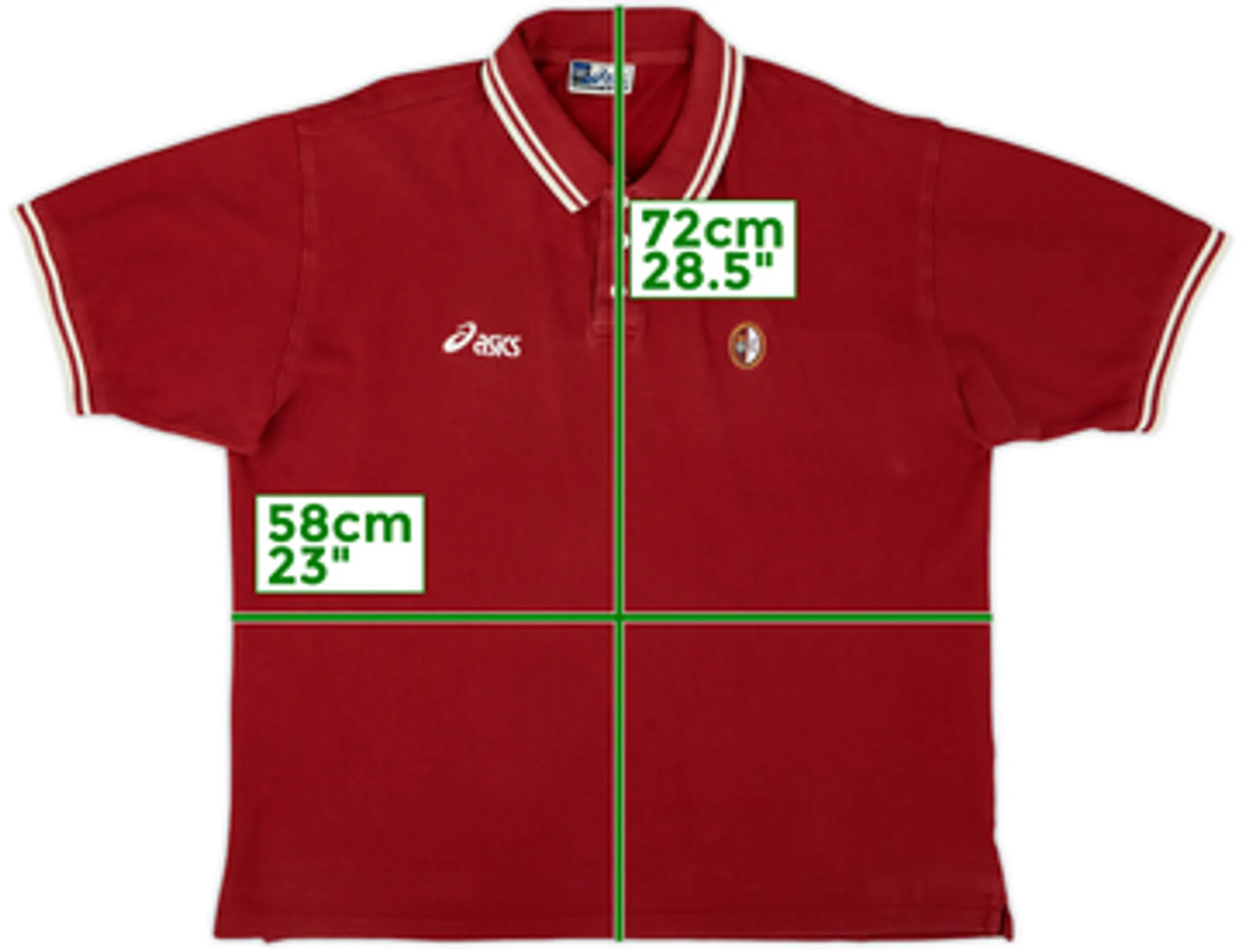 2001-02 Torino Asics Polo Shirt - 8/10 - (XXL)
