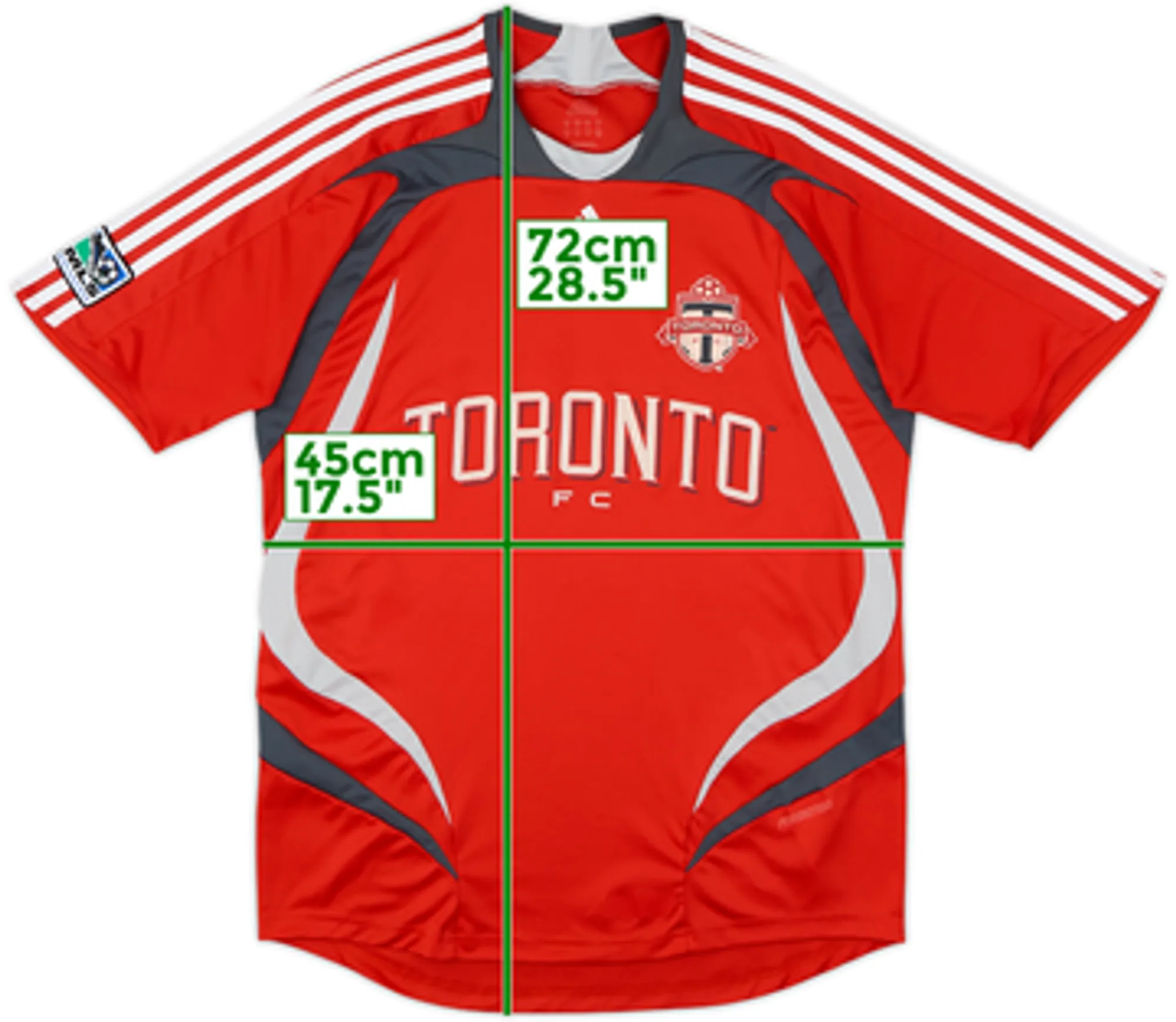 2007-08 Toronto FC Authentic Home Shirt - 7/10 - (M)