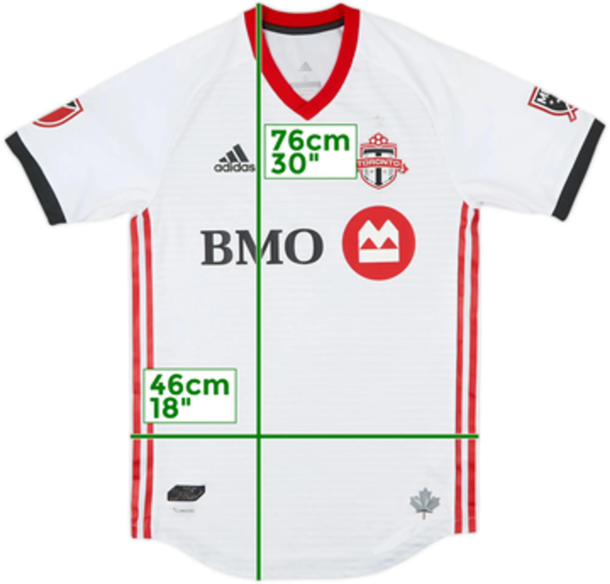 2018-20 Toronto Authentic Away Shirt - 8/10 - (M)