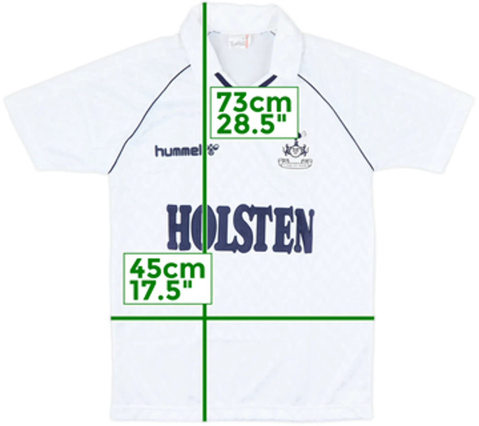 1987-89 Tottenham Home Shirt - 9/10 - (S)