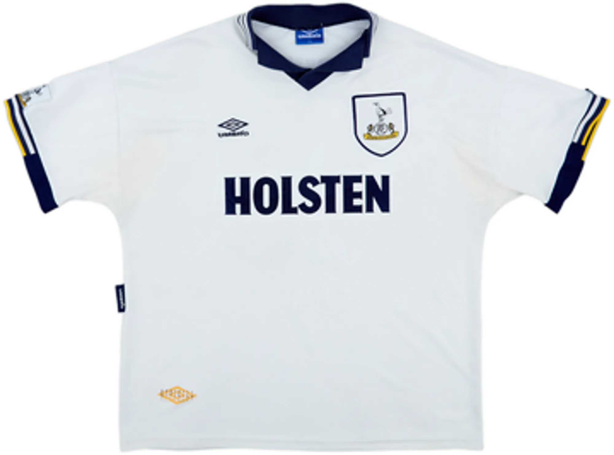 1993-95 Tottenham Home Shirt Sheringham #10 - 5/10 - (XXL)