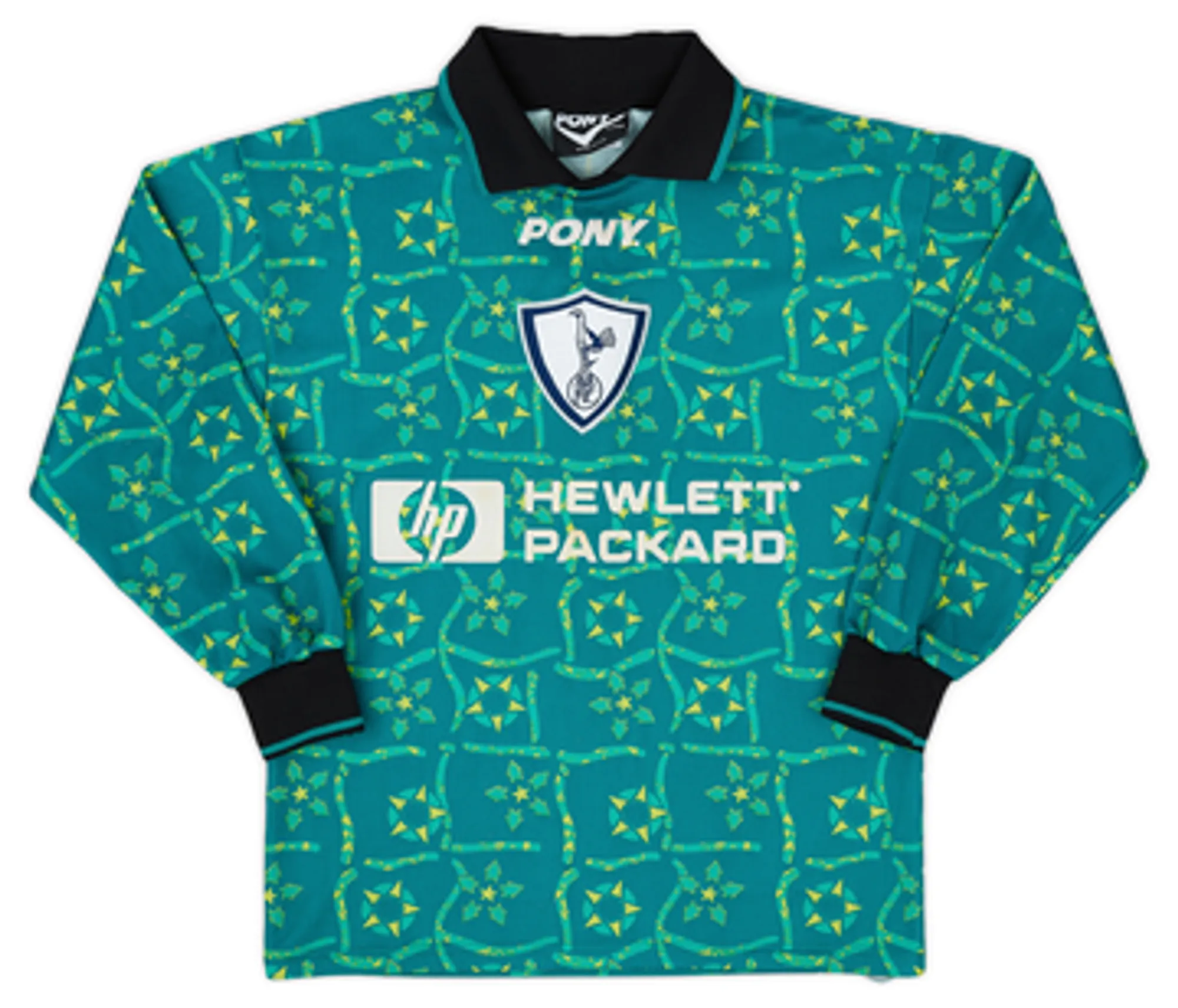 1996-97 Tottenham GK Shirt Walker #1 - 8/10 - (Y)