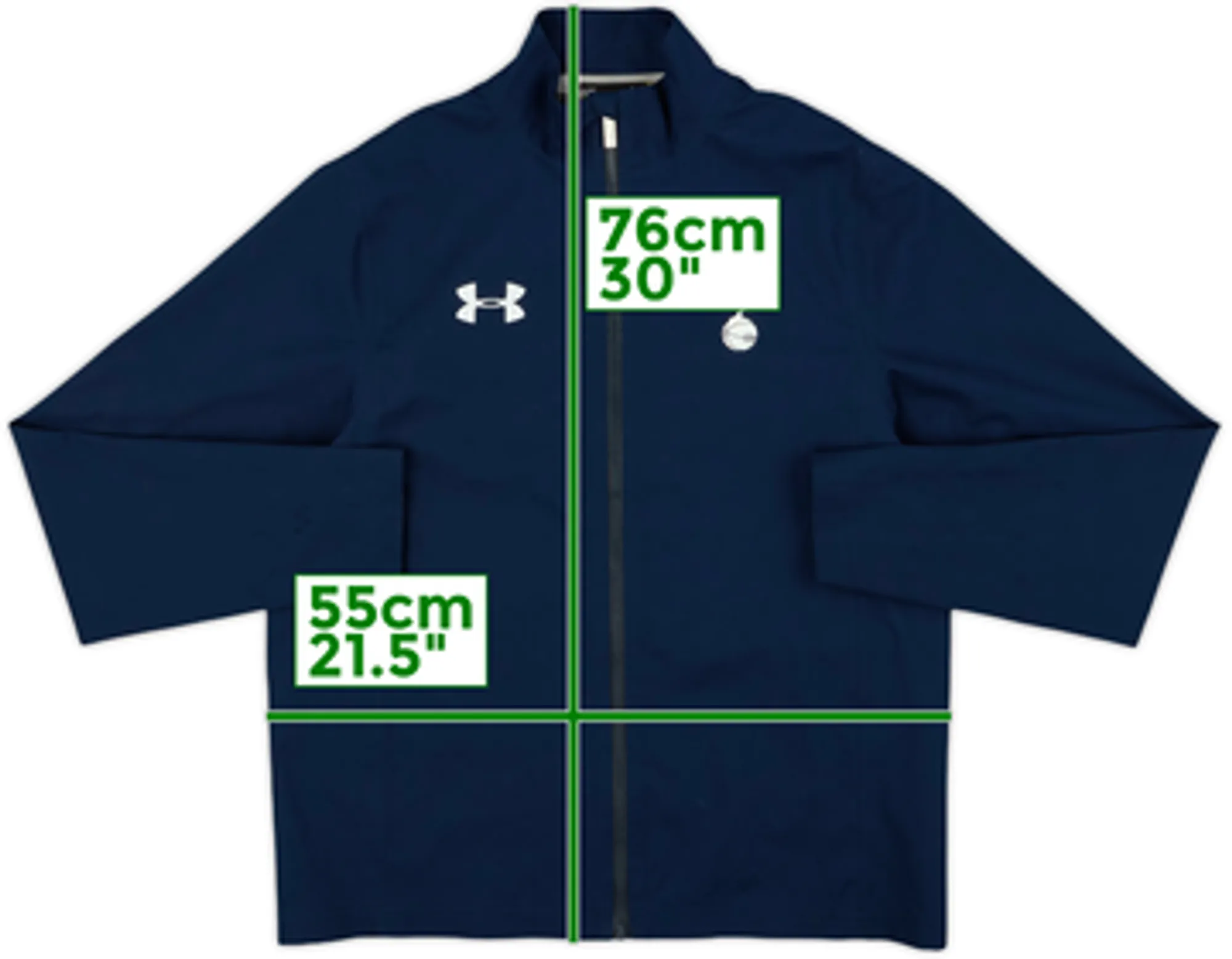 2014-15 Tottenham Under Armour Track Jacket - 7/10 - (L)