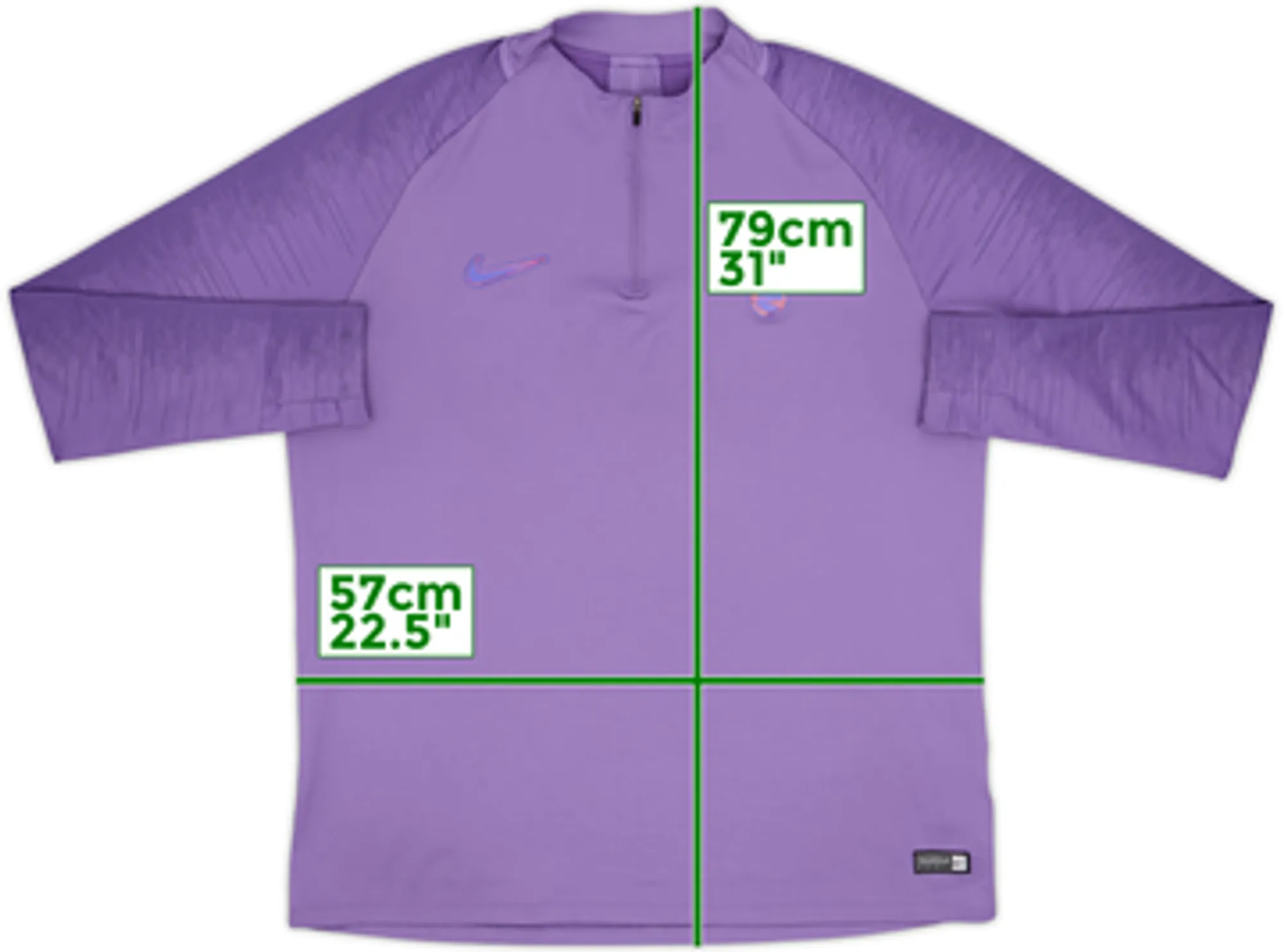 2019-20 Tottenham Nike 1/4 Zip Drill Top - 8/10 - (S)