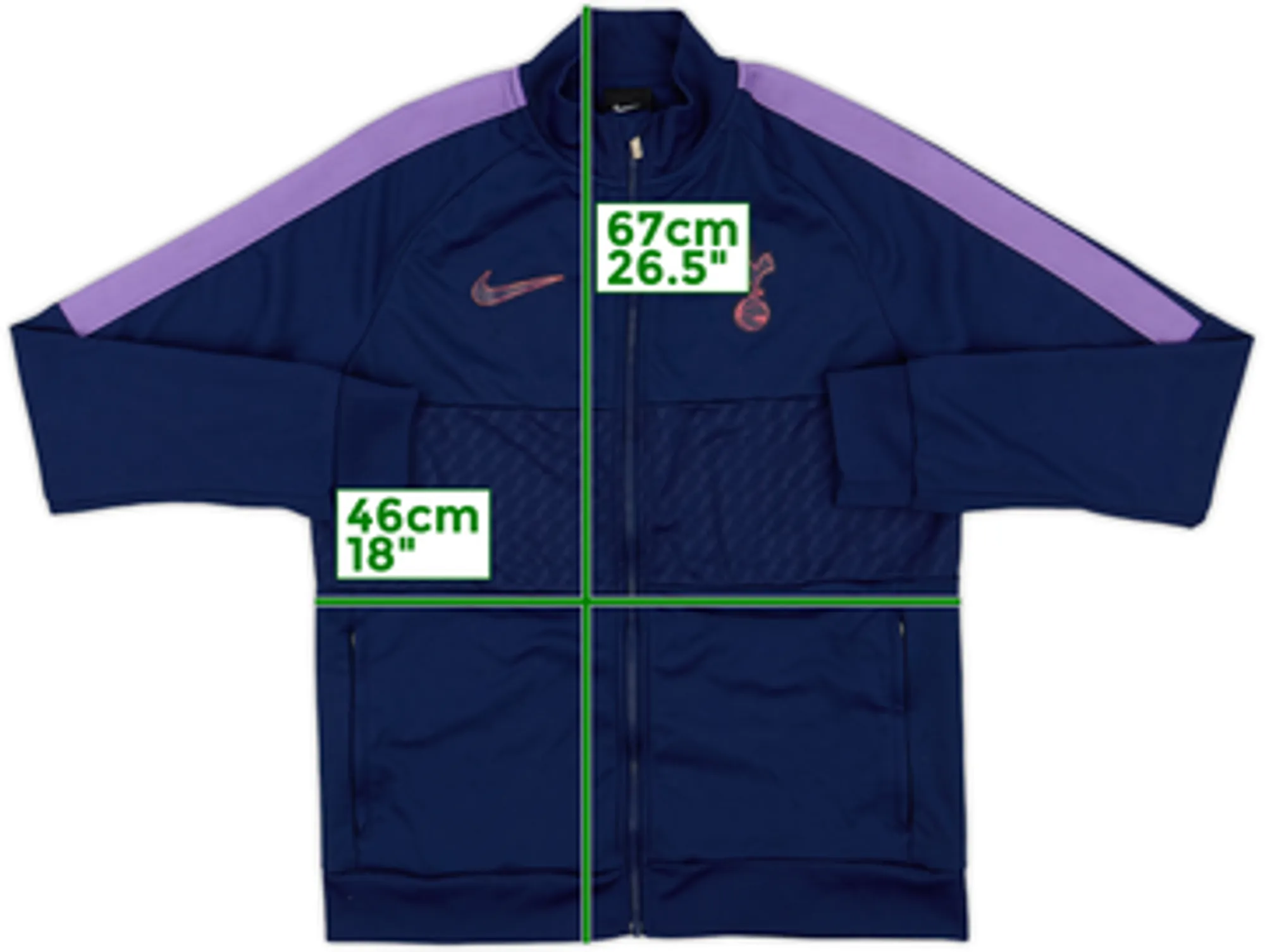 2019-20 Tottenham Nike Track Jacket - 9/10 - (XL.Boys)