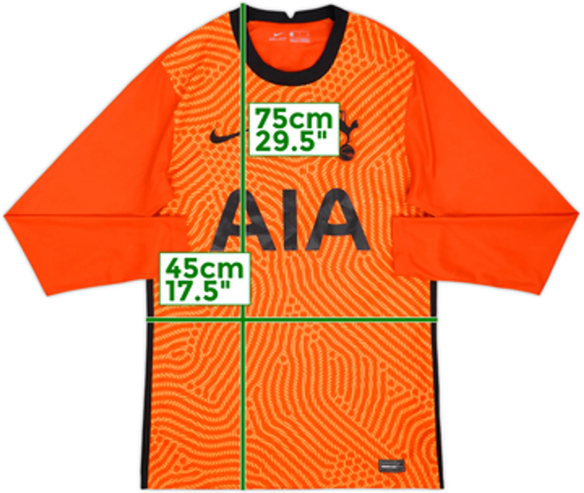 2020-21 Tottenham GK Shirt - 8/10 - (M)