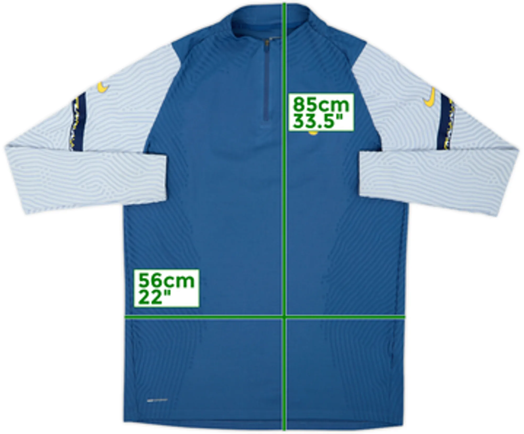 2020-21 Tottenham Nike Vaporknit 1/4 Zip Drill Top - 10/10 - (XL)