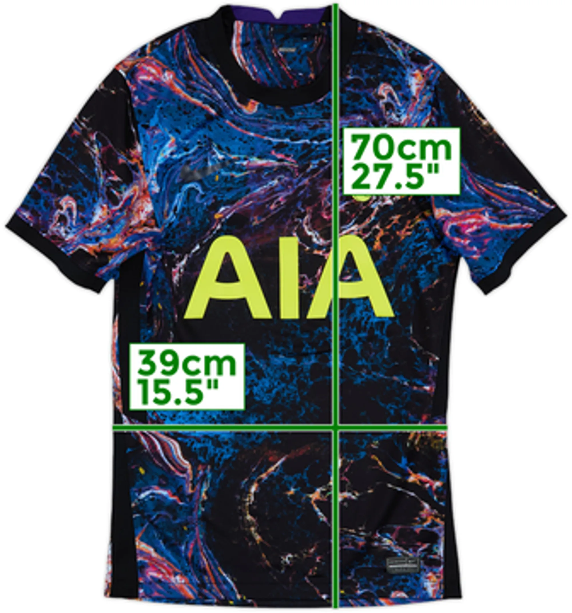 2021-22 Tottenham Away Shirt - 5/10 - (XS)