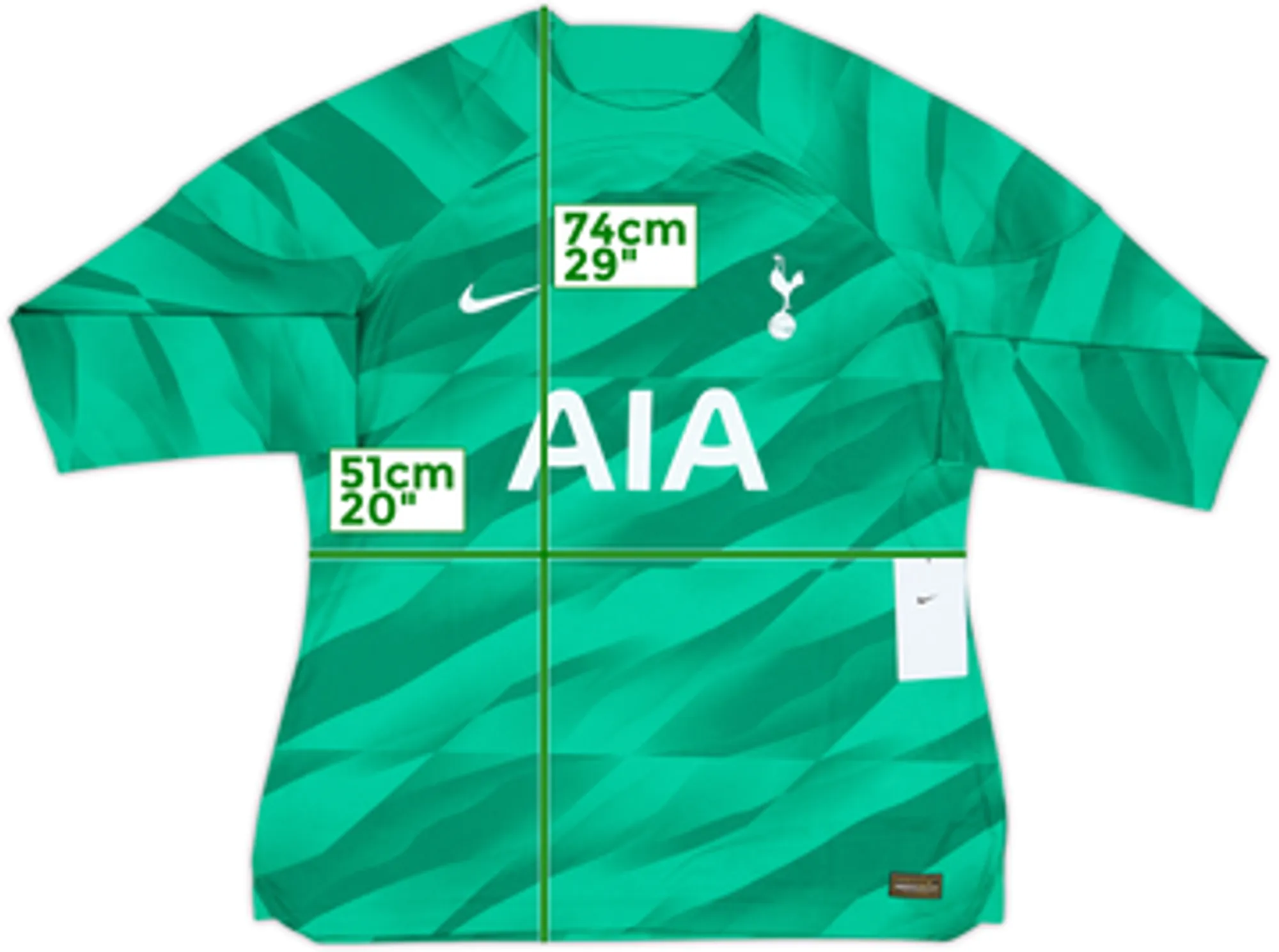 2022-23 Tottenham Authentic GK Shirt (Women's XL)