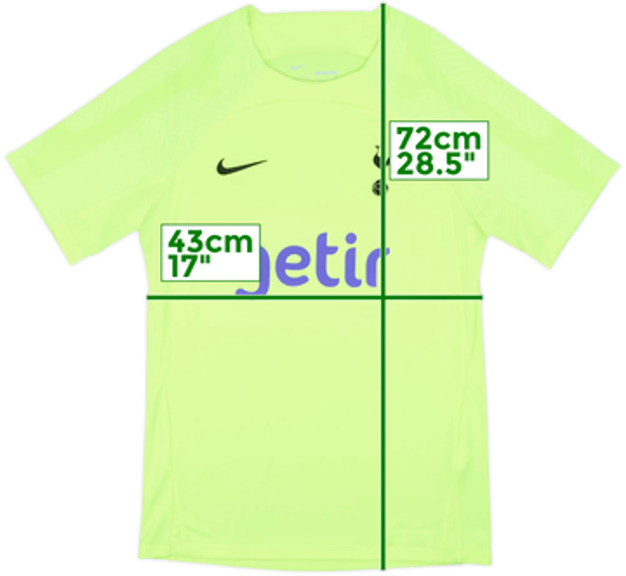 2022-23 Tottenham Nike Training Shirt - 8/10 - (M)