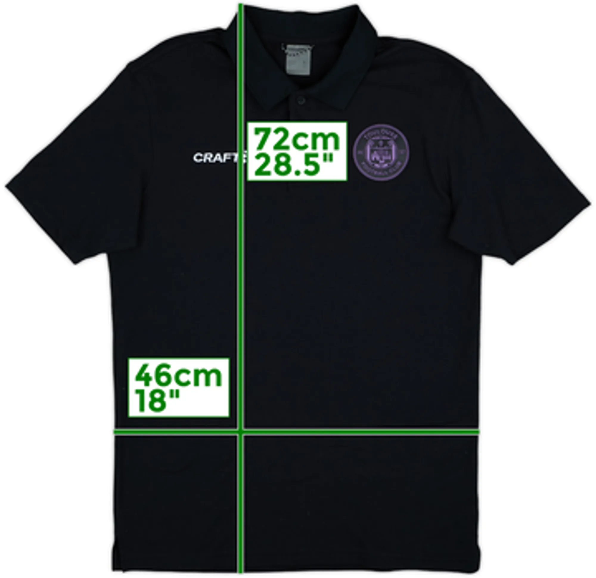 2023-24 Toulouse Craft Polo Shirt - 9/10 - (S)