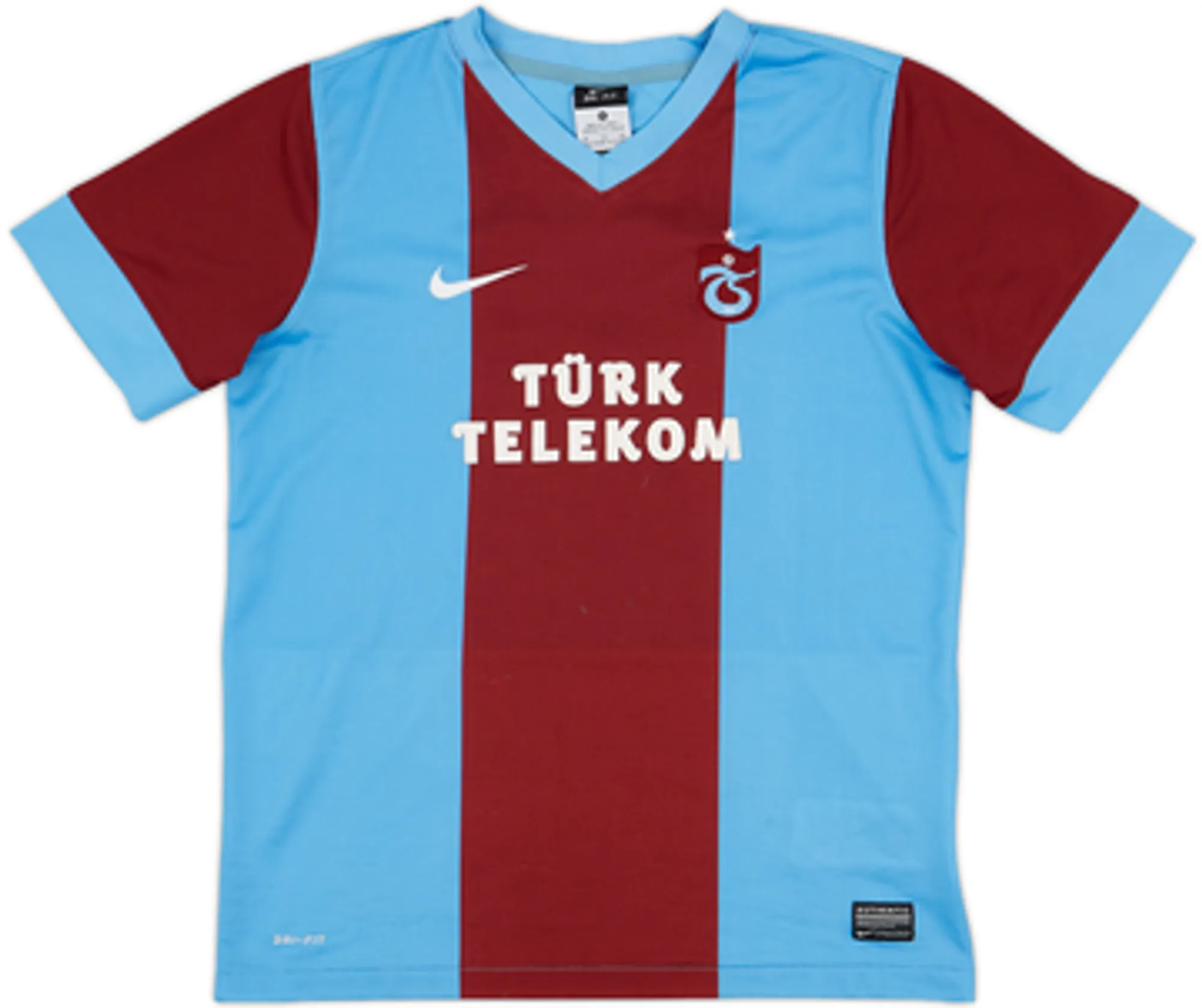 2013-14 Trabzonspor Home Shirt I.E.Kaya #61 - 6/10 - (XL.Boys)