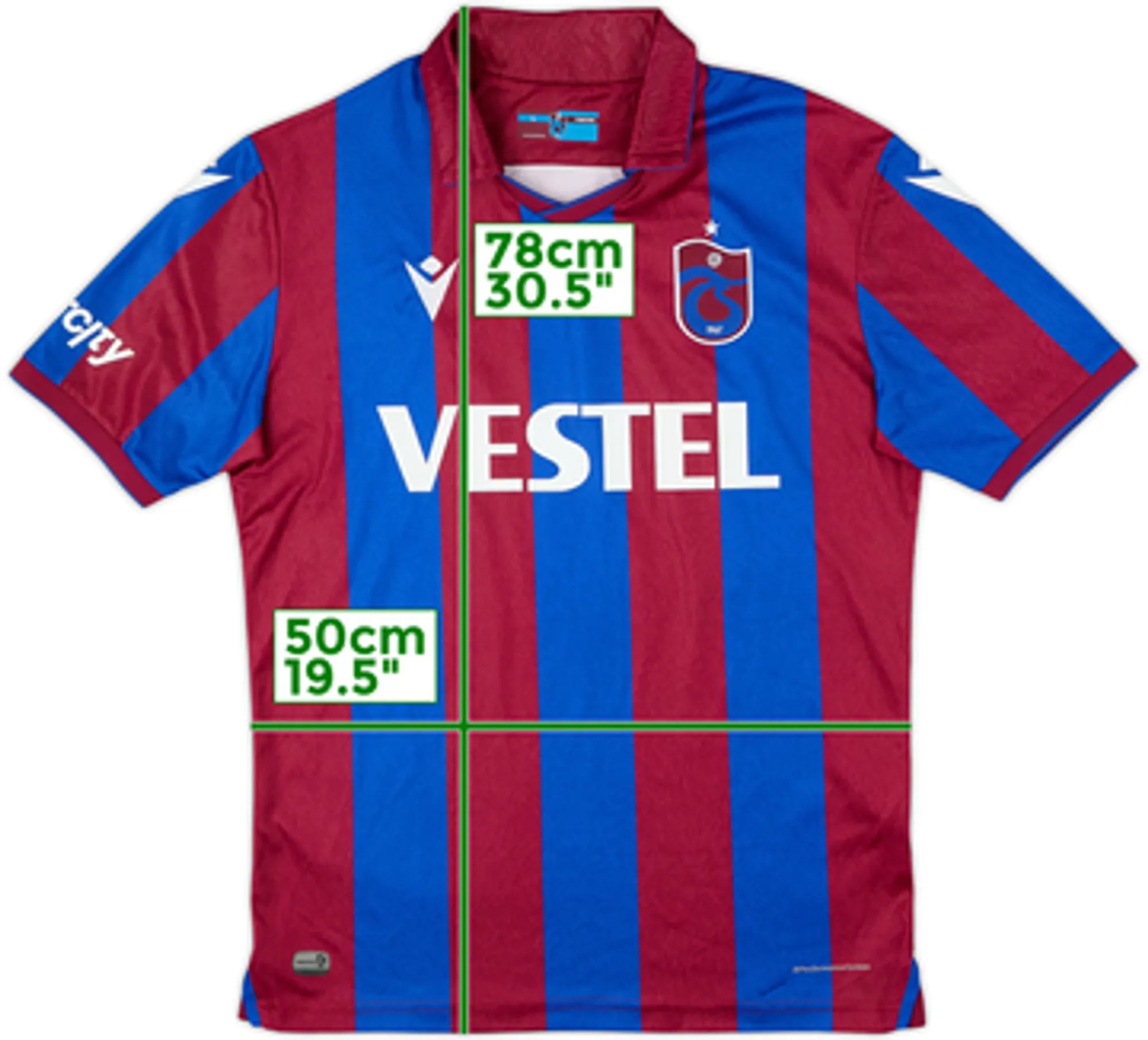 2020-21 Trabzonspor Home Shirt - 10/10 - (L)