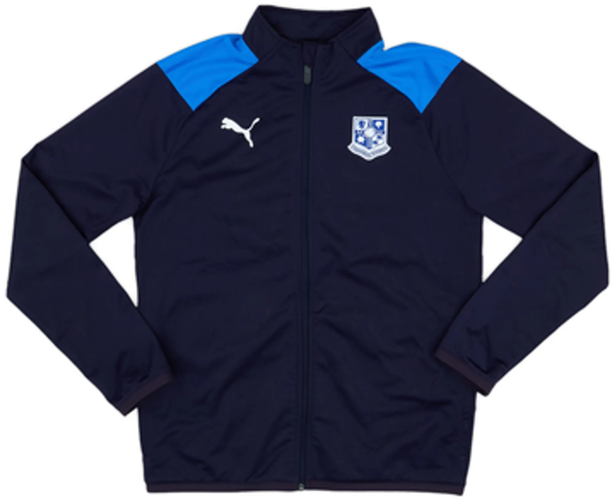 2017-18 Tranmere Rovers Puma Track Jacket - 9/10 - (M)