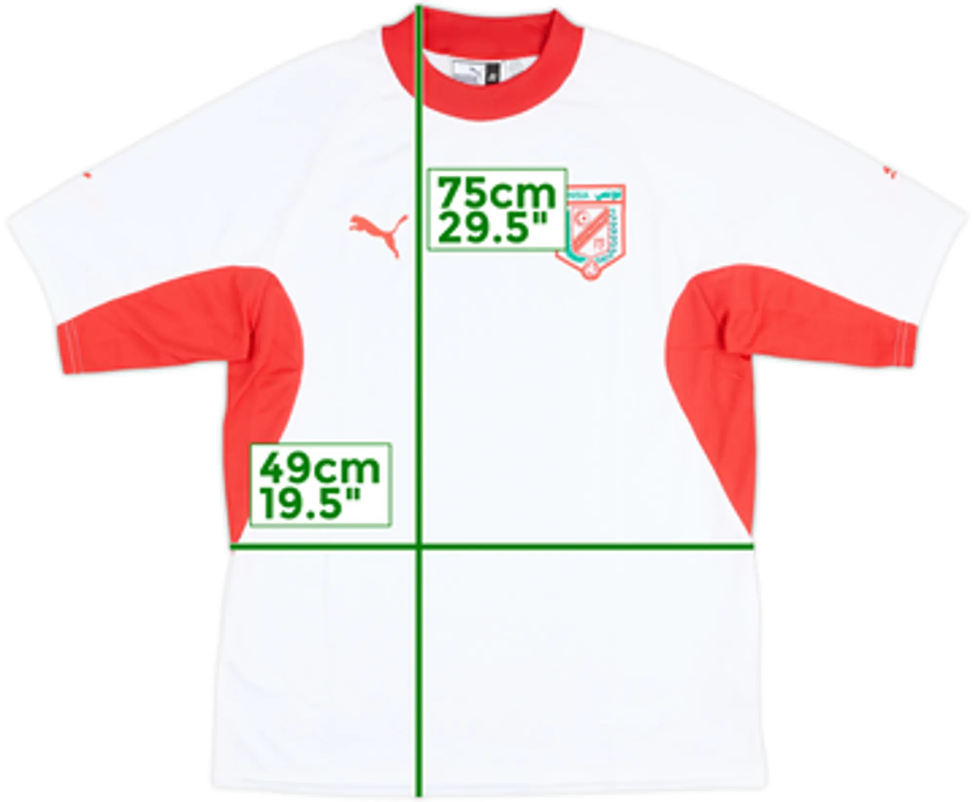 2002-04 Tunisia Basic Home Shirt - 8/10 - (M)