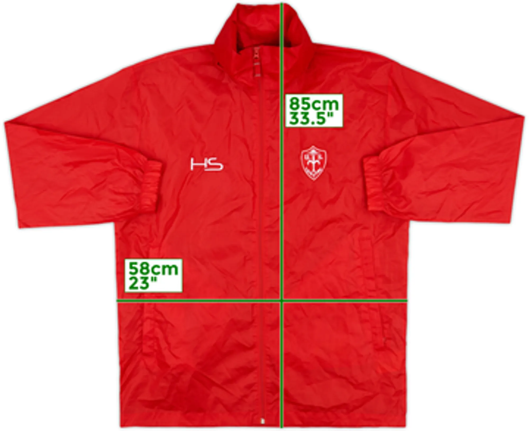 2019-20 Triestina HS Hooded Rain Jacket - 9/10 - (M)