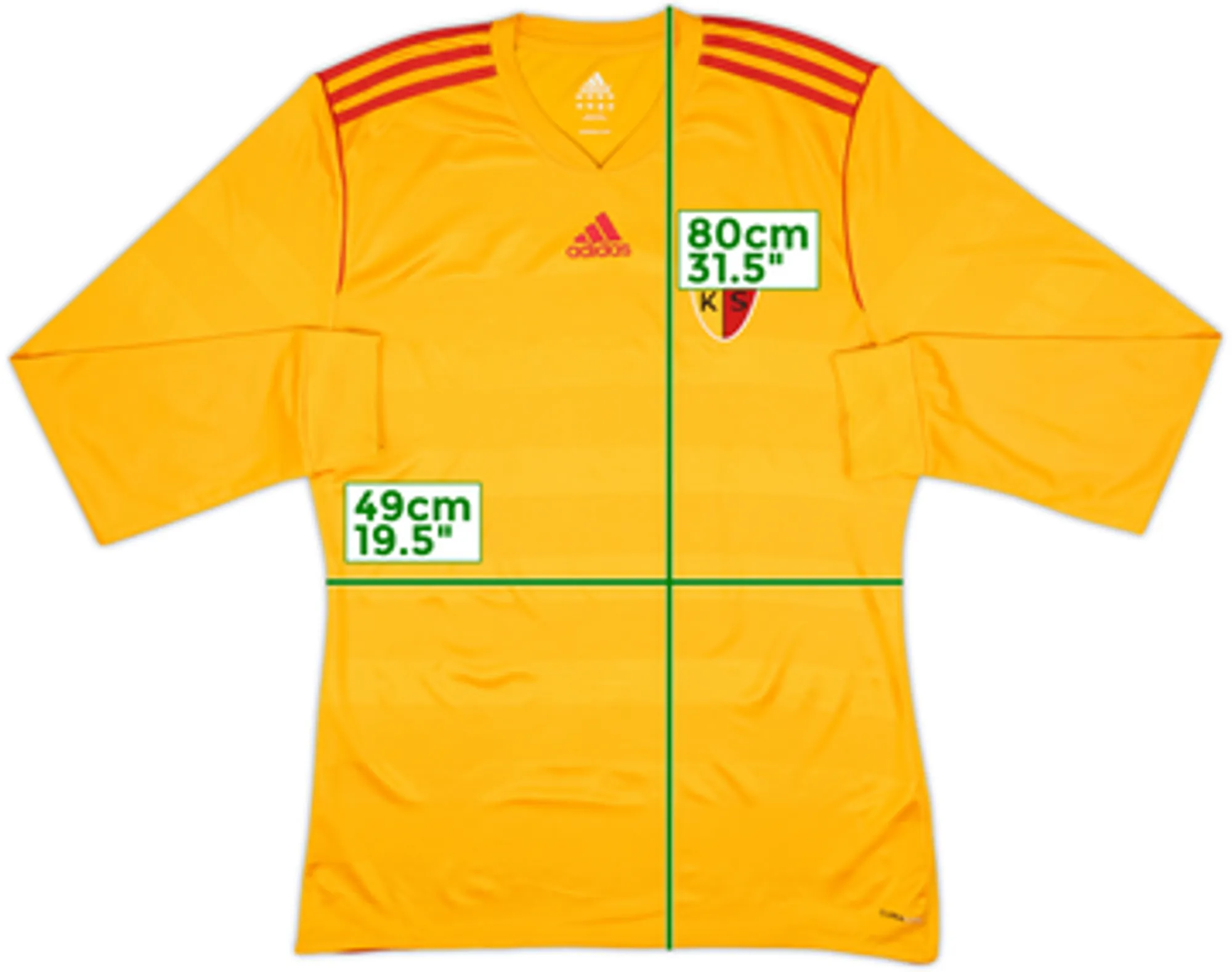 2012-13 Kayserispor Home L/S Shirt - 9/10 - (L)