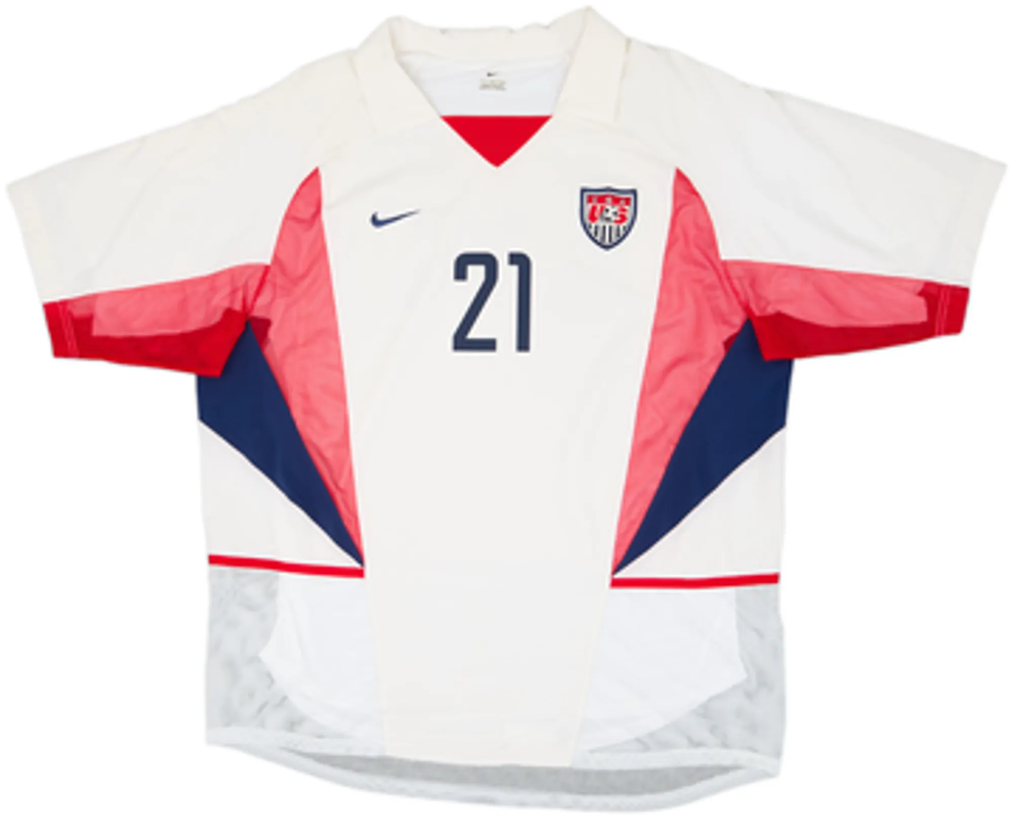 2002-03 USA Player Issue Home Shirt Donovan #21 - 6/10 - (S)