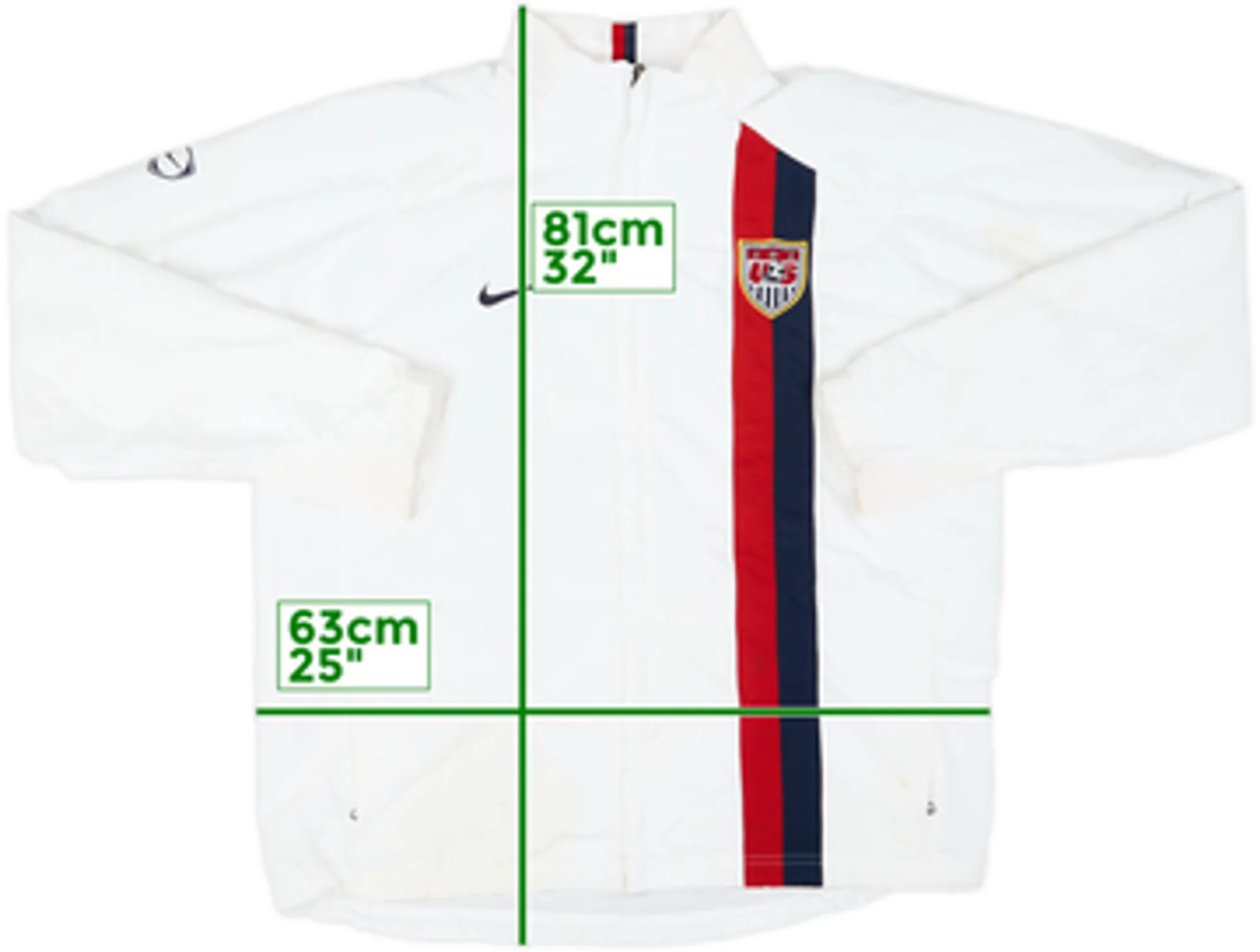 2006-07 USA Nike Track Jacket - 8/10 - (XXL)