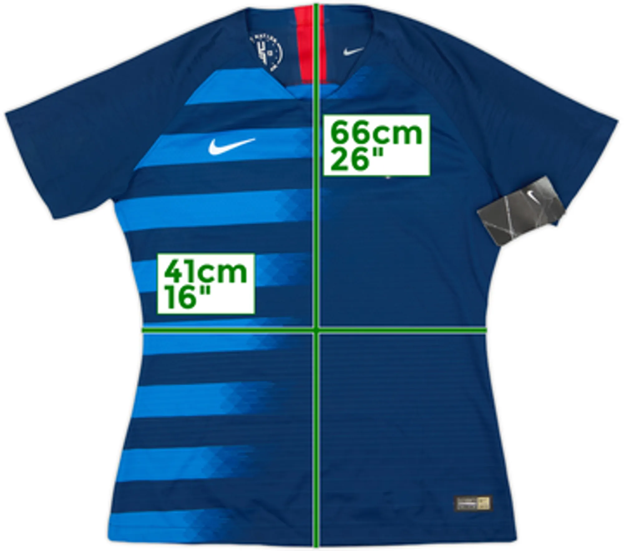 2018-20 USA Authentic Away Shirt (Women's M)