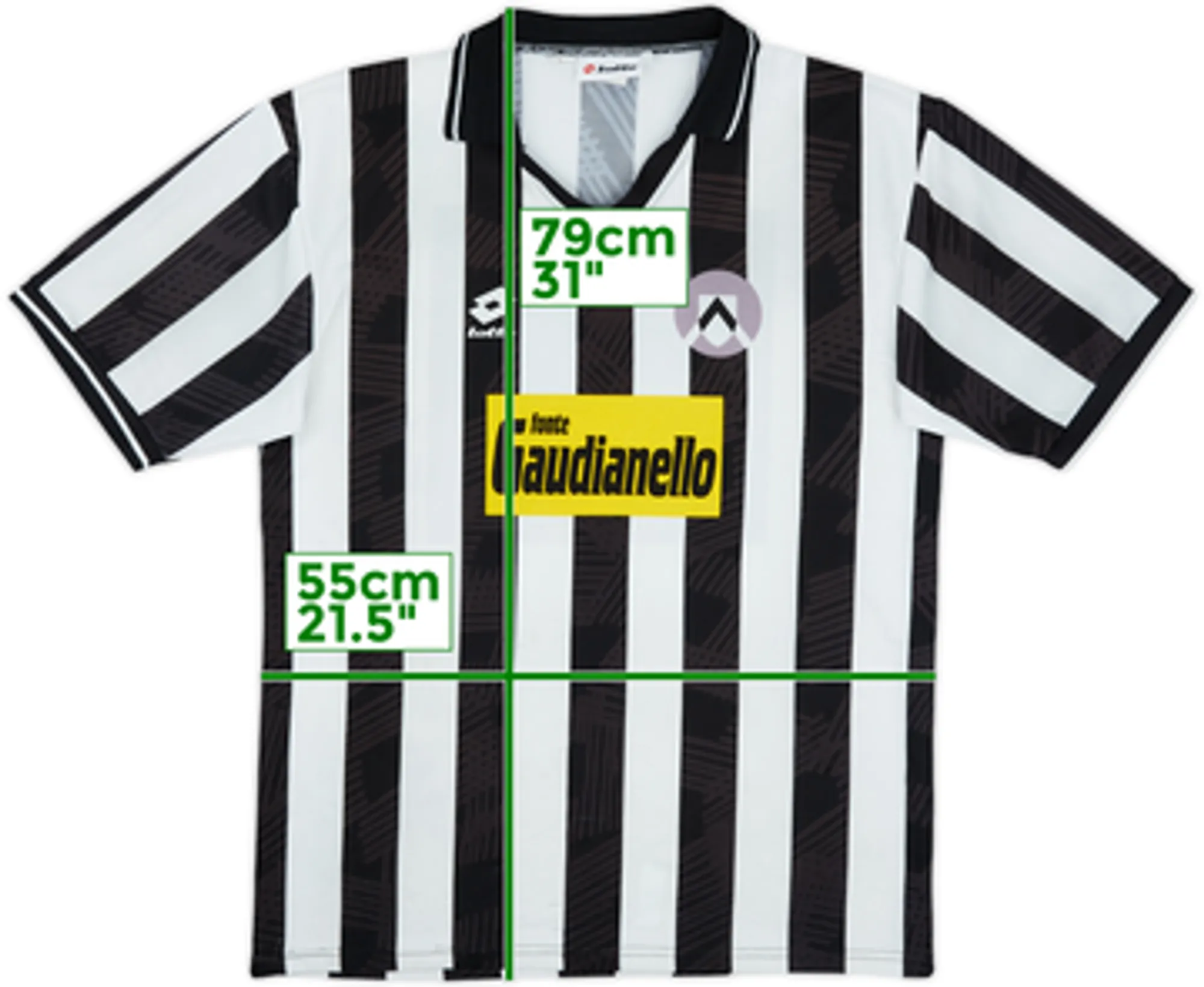 1992-93 Udinese Home Shirt - 8/10 - (XL)