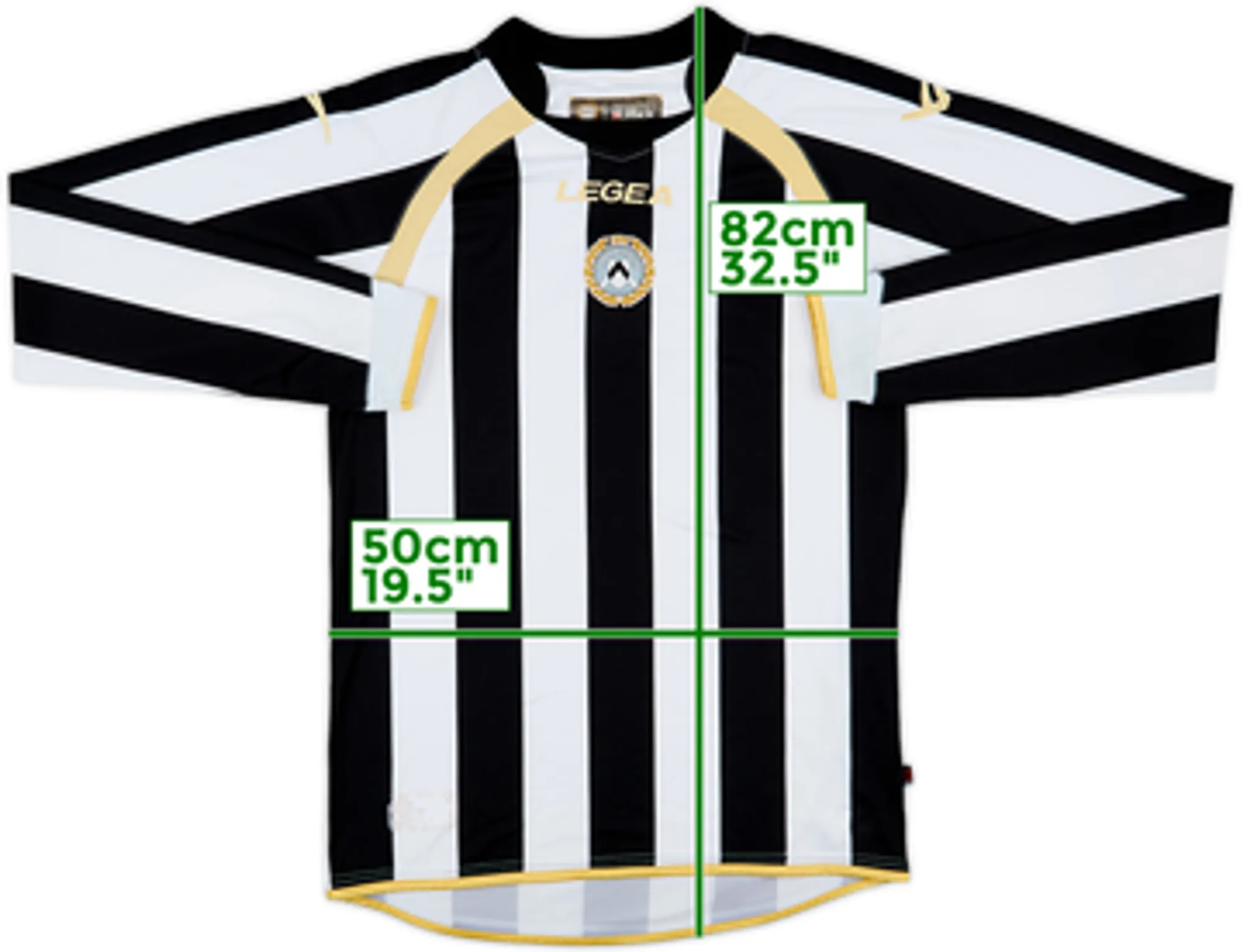 2010-11 Udinese Home L/S Shirt - 6/10 - (S)