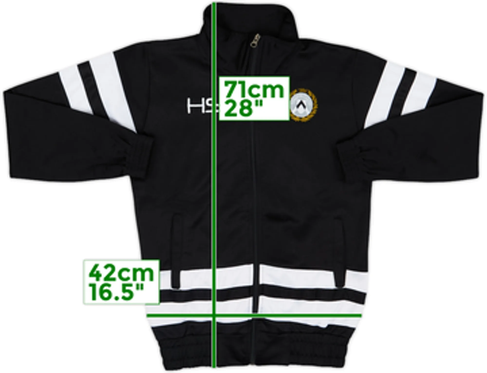 2013-14 Udinese HS Track Jacket - 8/10 - (XS)