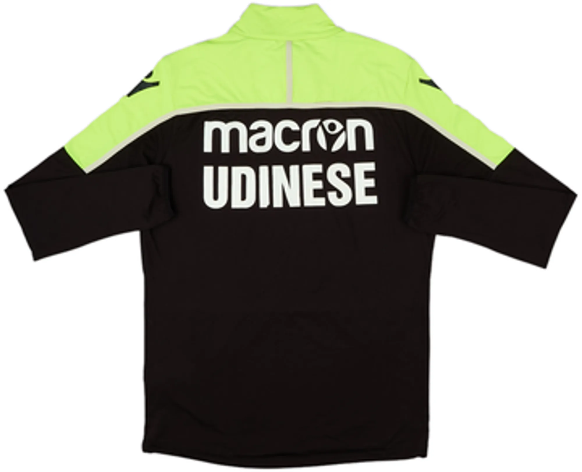 2018-19 Udinese Macron 1/4 Zip Drill Top - 5/10 - (M)