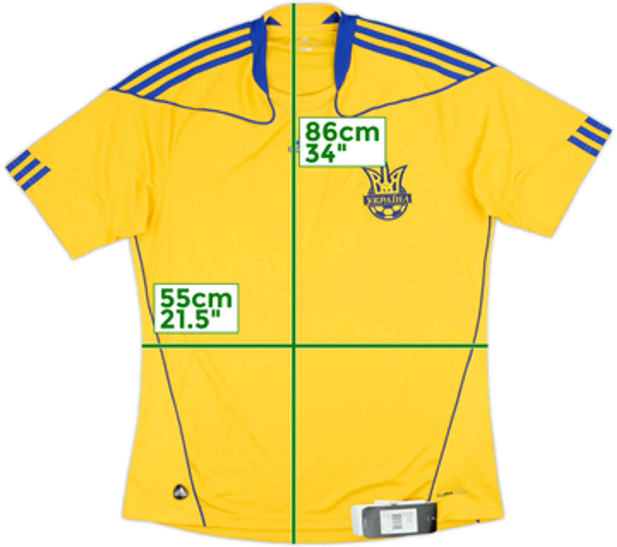 2010-12 Ukraine Home Shirt (L)