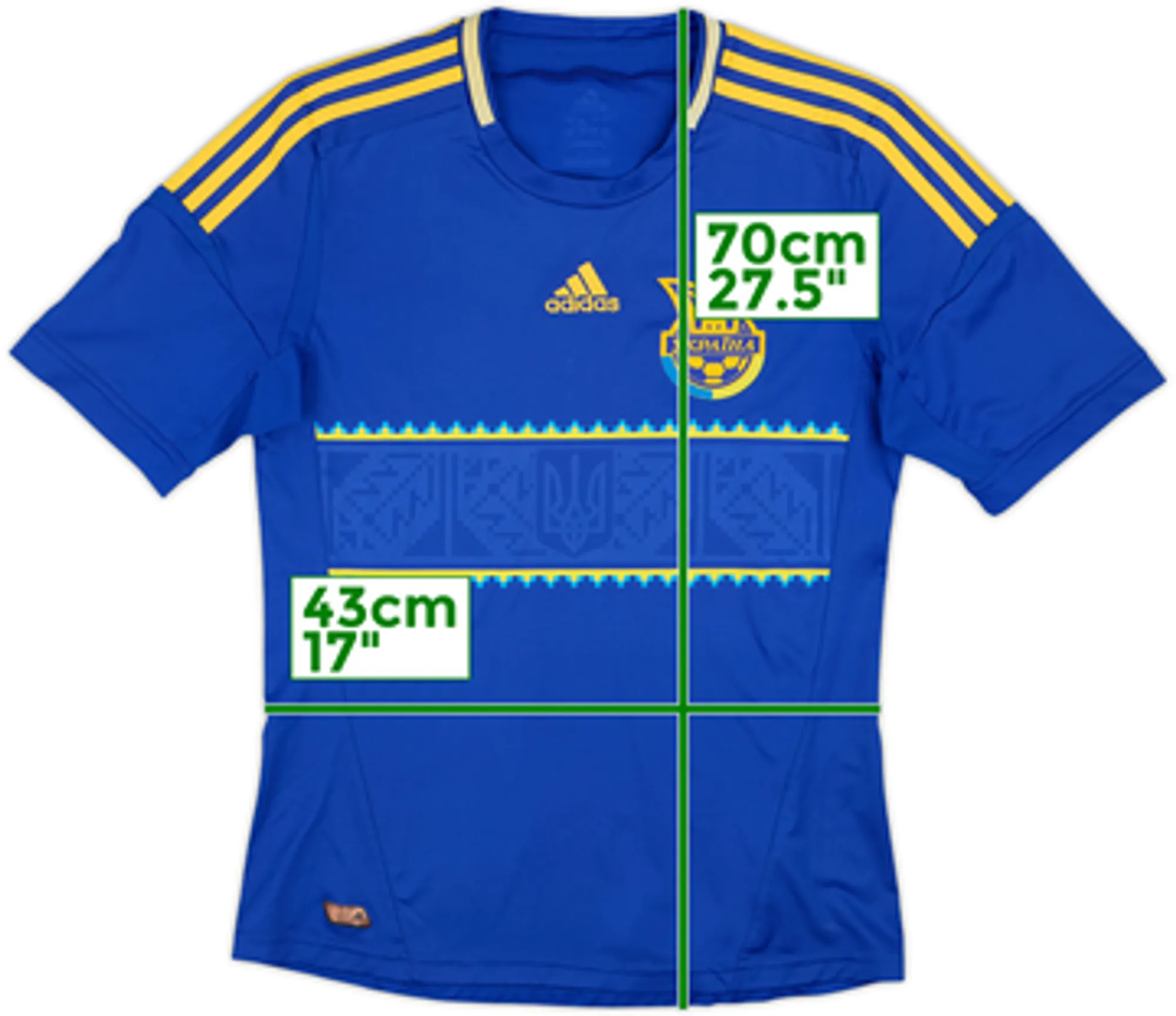 2011-13 Ukraine Away Shirt - 6/10 - (XXL)
