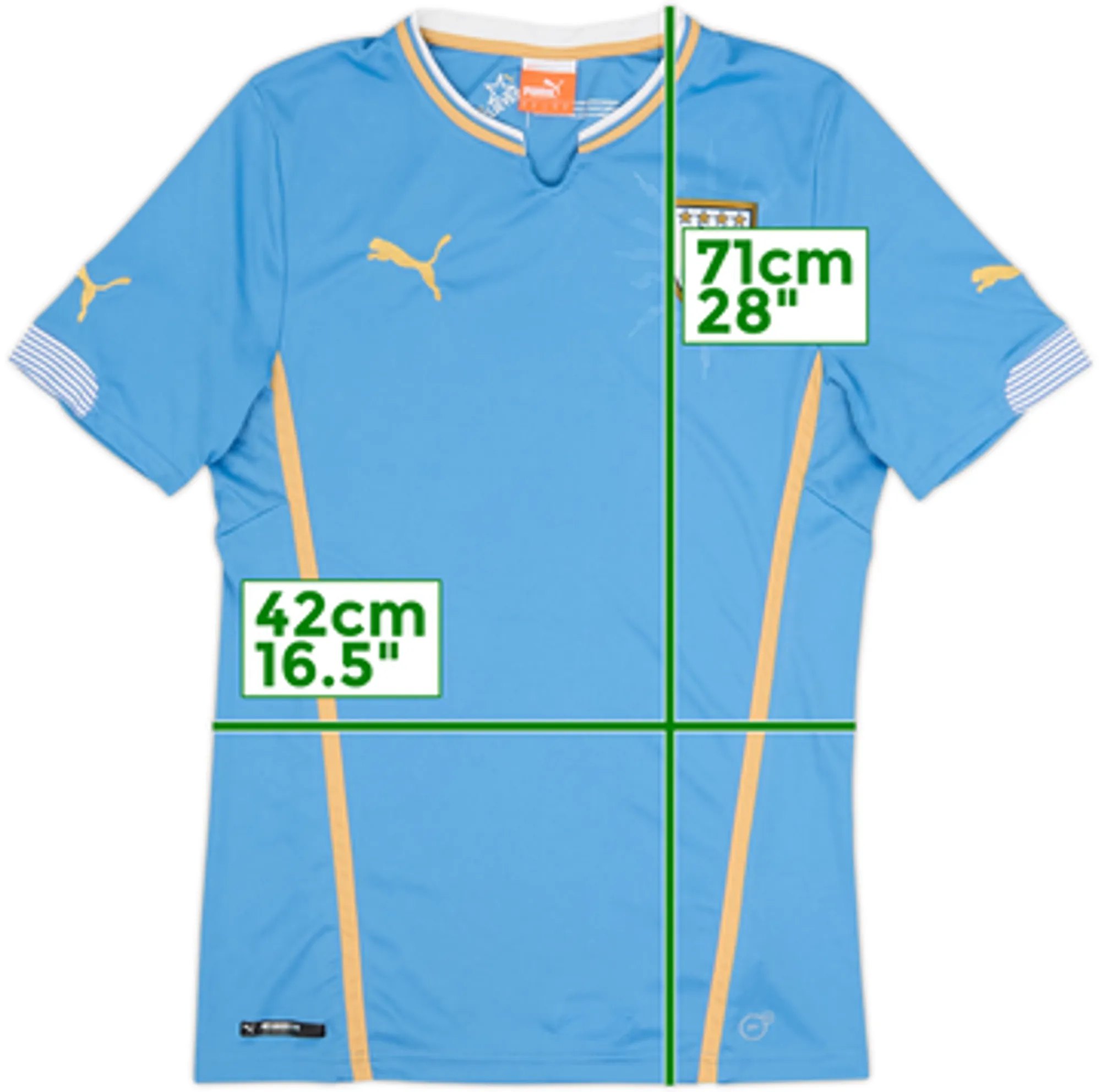 2014-15 Uruguay Home Shirt - 9/10 - (L)