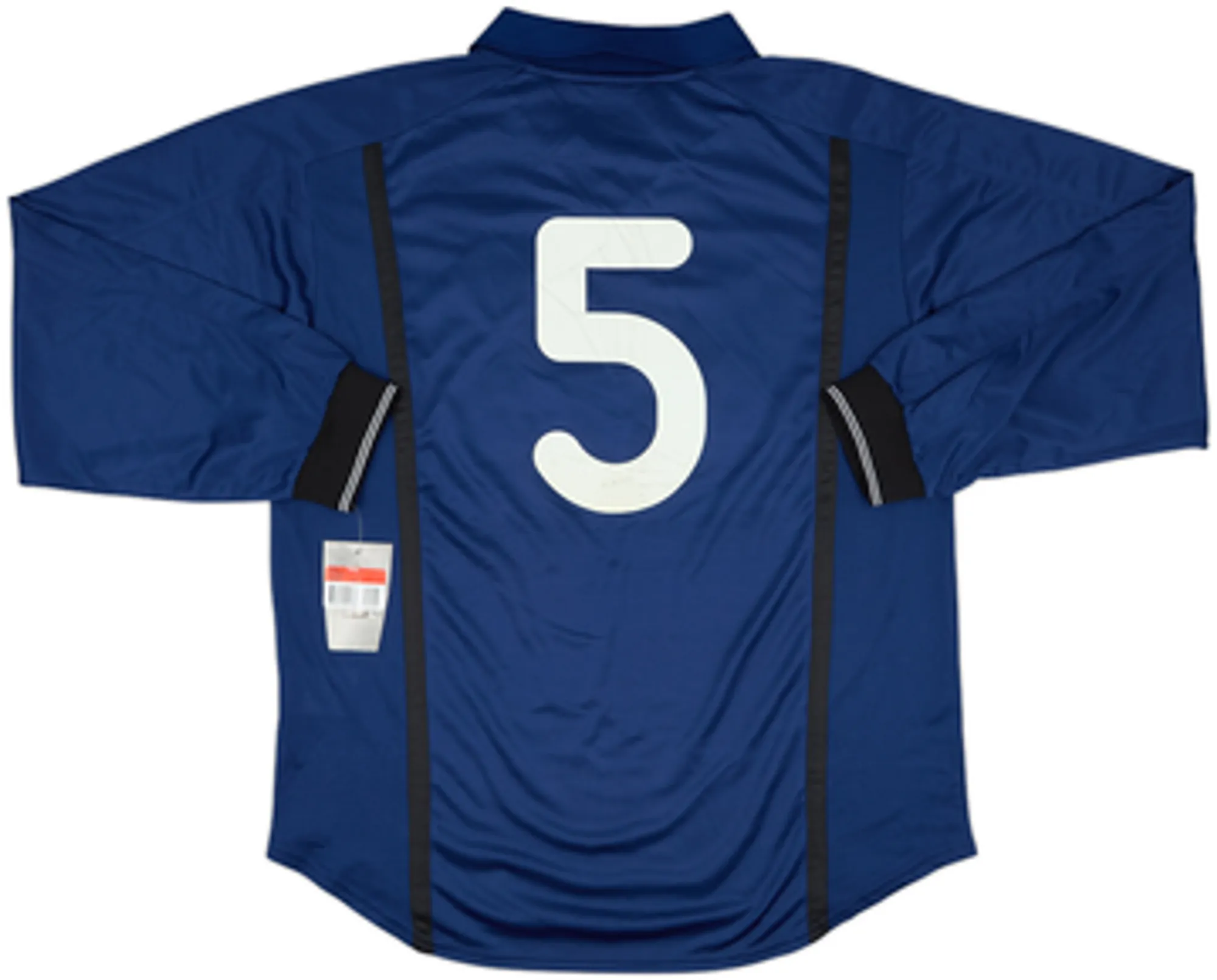 2000-01 Valencia Player Issue Away L/S Shirt #5 - (L)