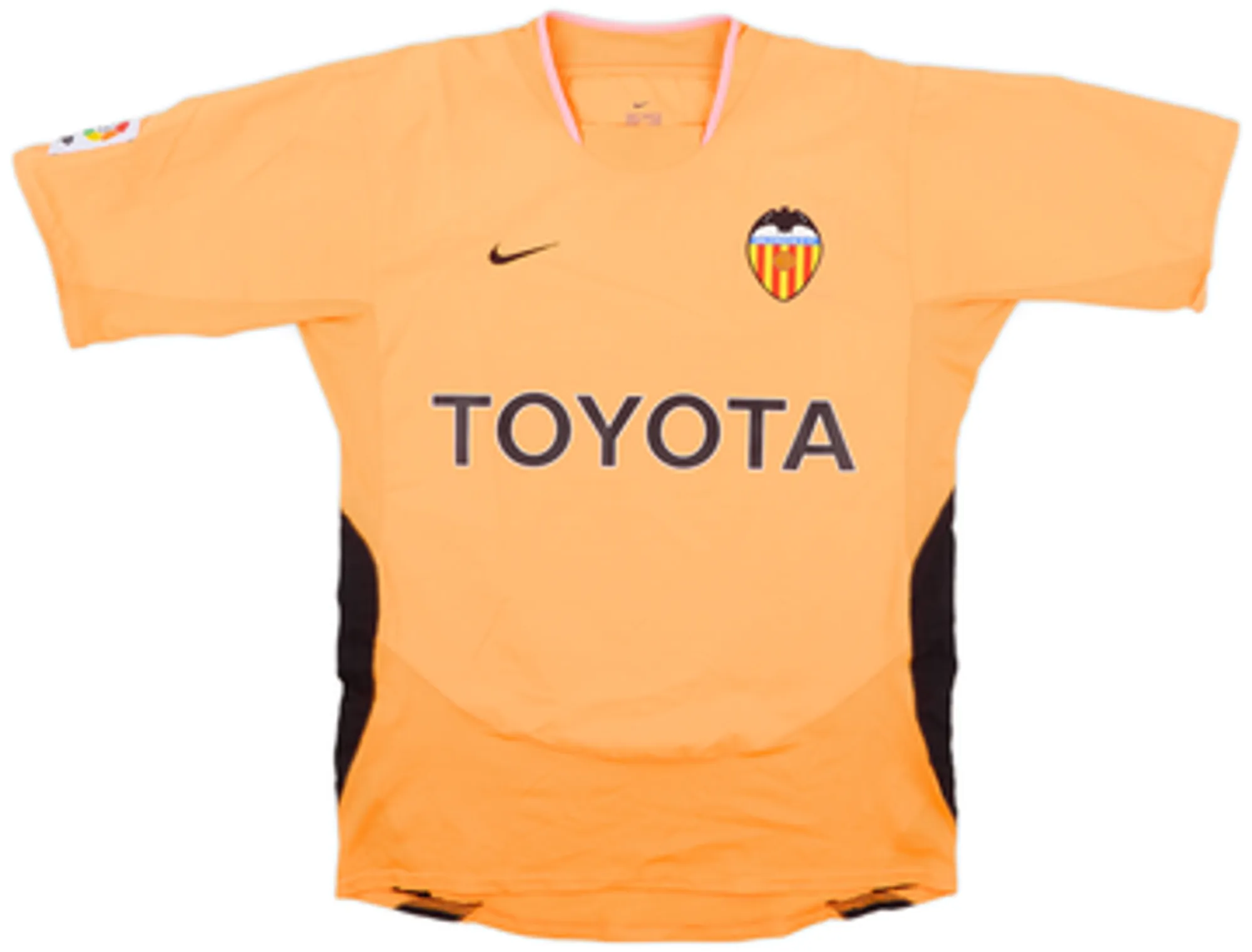 2003-04 Valencia Away Shirt Carboni #15 - 5/10 - (S)