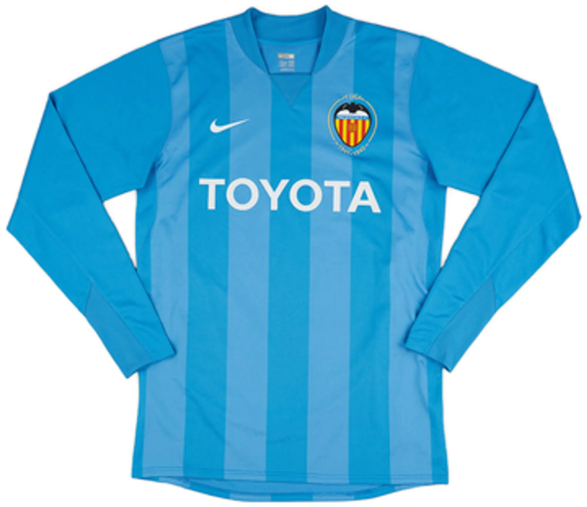 2007-08 Valencia Player Issue GK Shirt - 8/10 - (M)