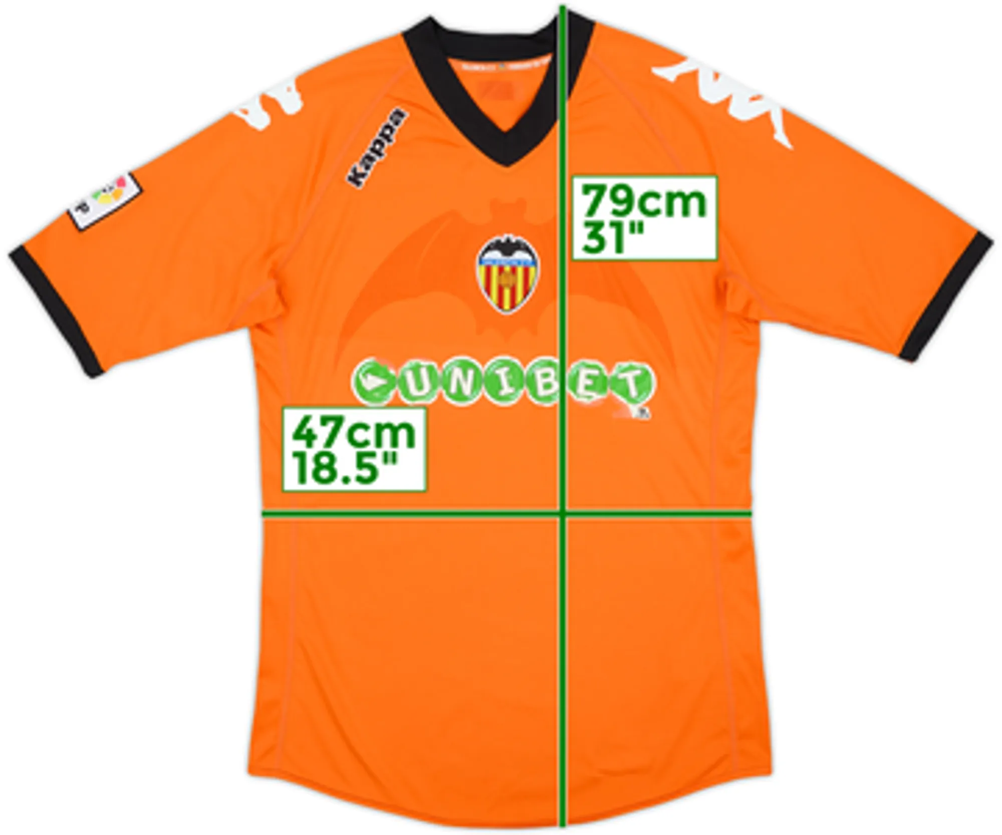 2010-11 Valencia Away Shirt - 6/10 - (L)