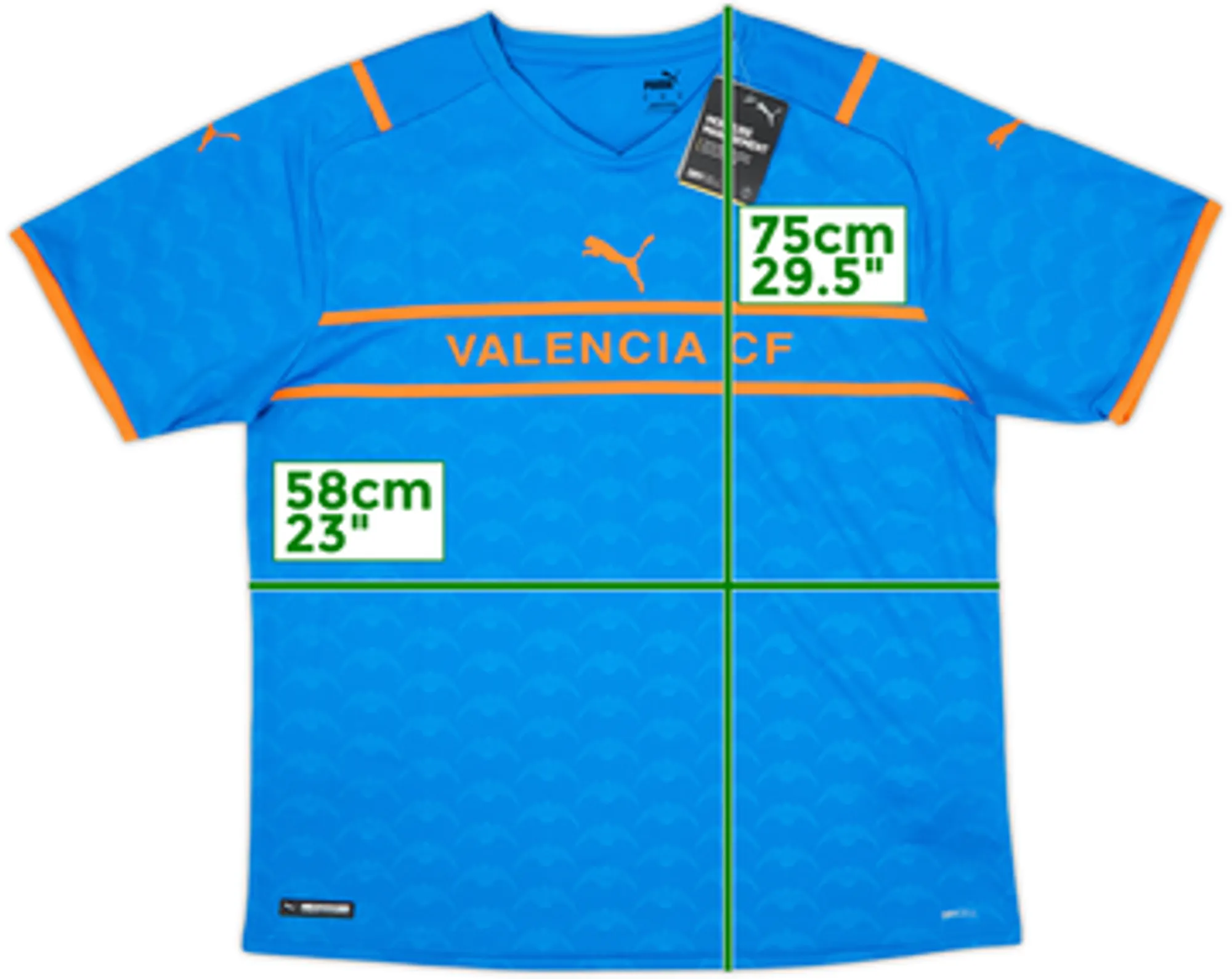2021-22 Valencia Third Shirt (M)