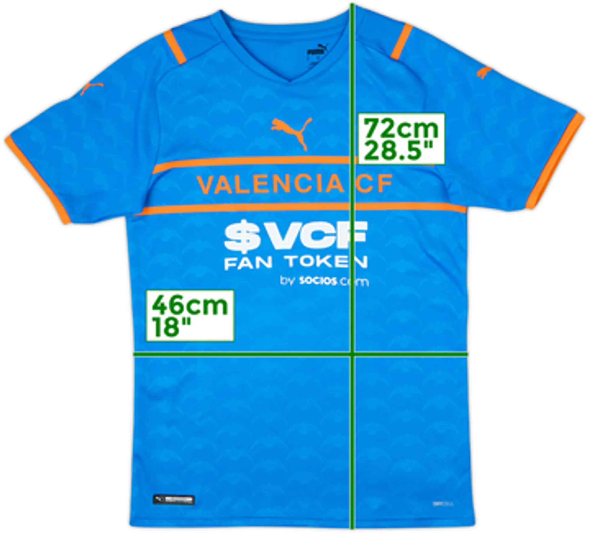2021-22 Valencia Third Shirt - 10/10 - (S)