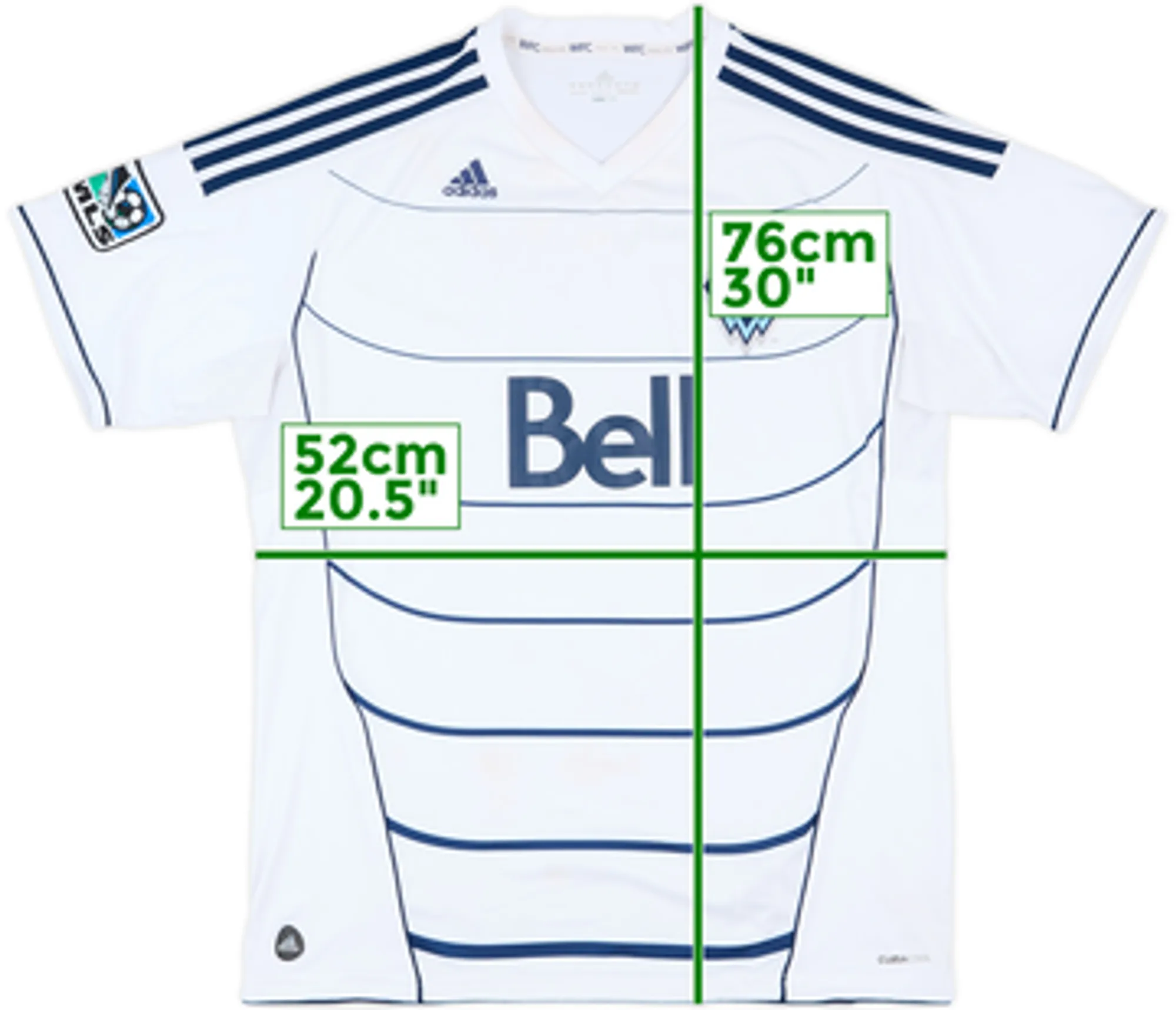 2012 Vancouver Whitecaps Home Shirt - 5/10 - (XL)