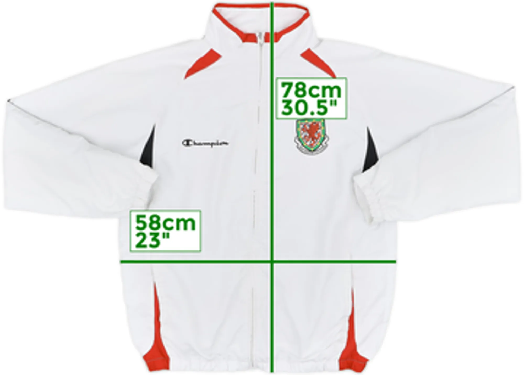 2008 Wales Champion Track Jacket - 8/10 - (M)